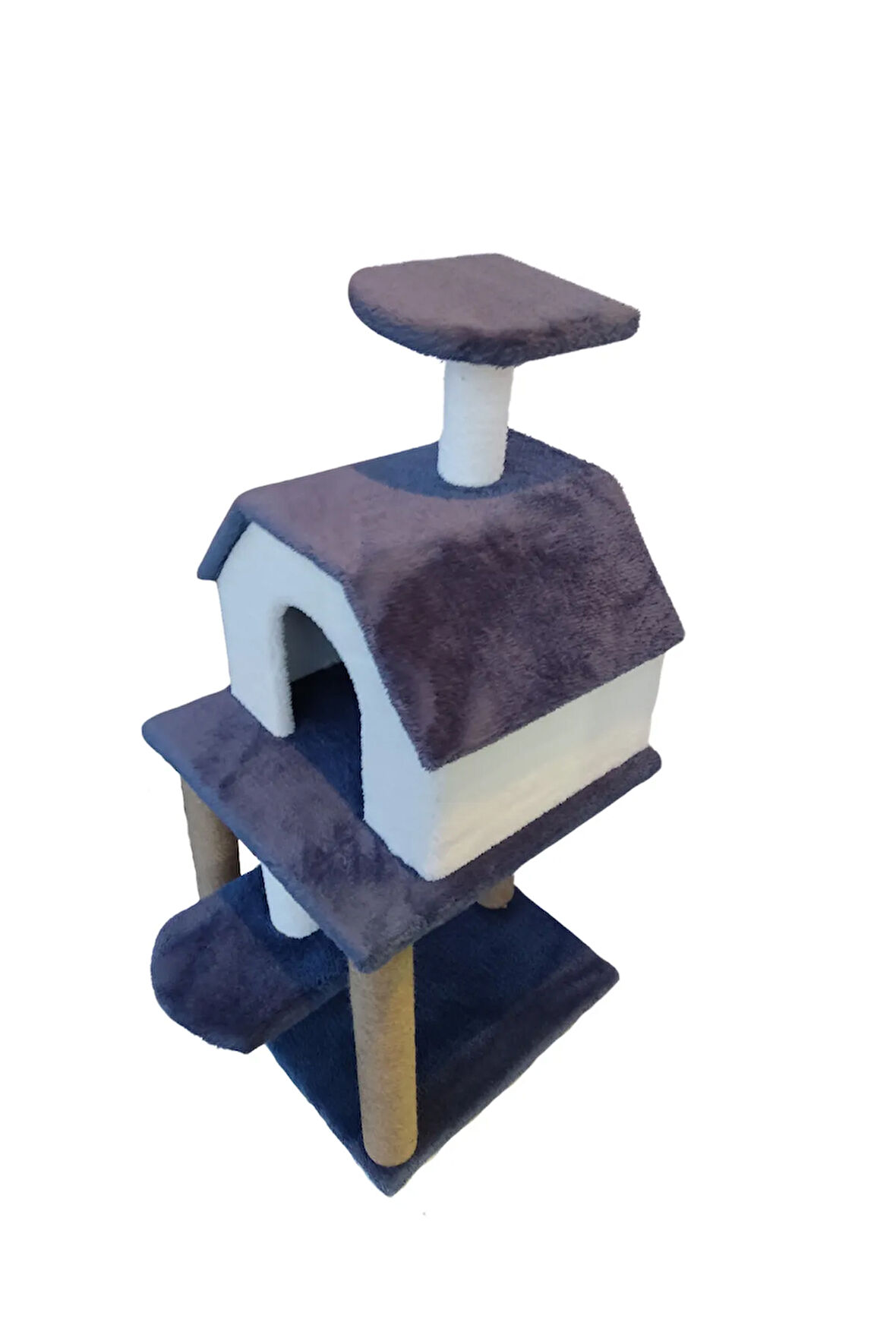 Çift Katlı Kedi Evi