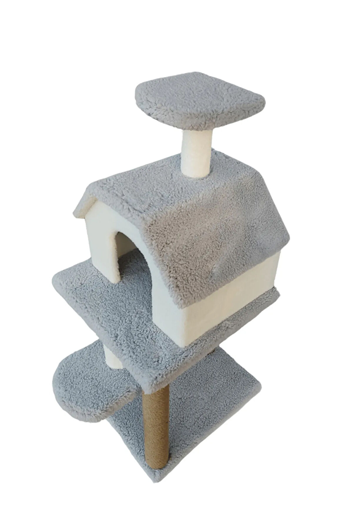 Çift Katlı Kedi Evi