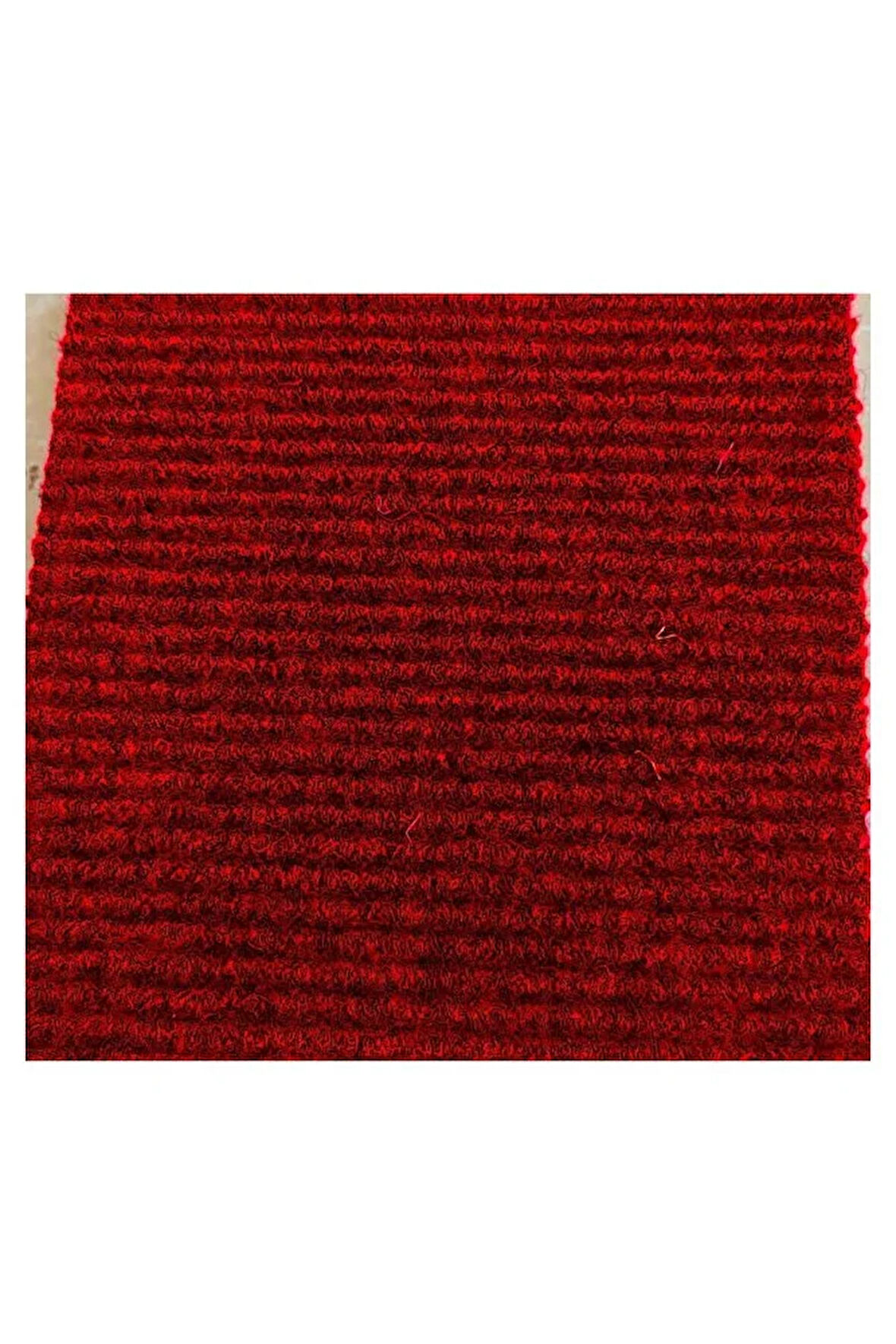 Çelik Halı 2 x 7 metre KIRMIZI Dış Ve Iç Zemin Kaymaz Halı Yolluk Taban Iş Yeri Ofis Oto Paspası