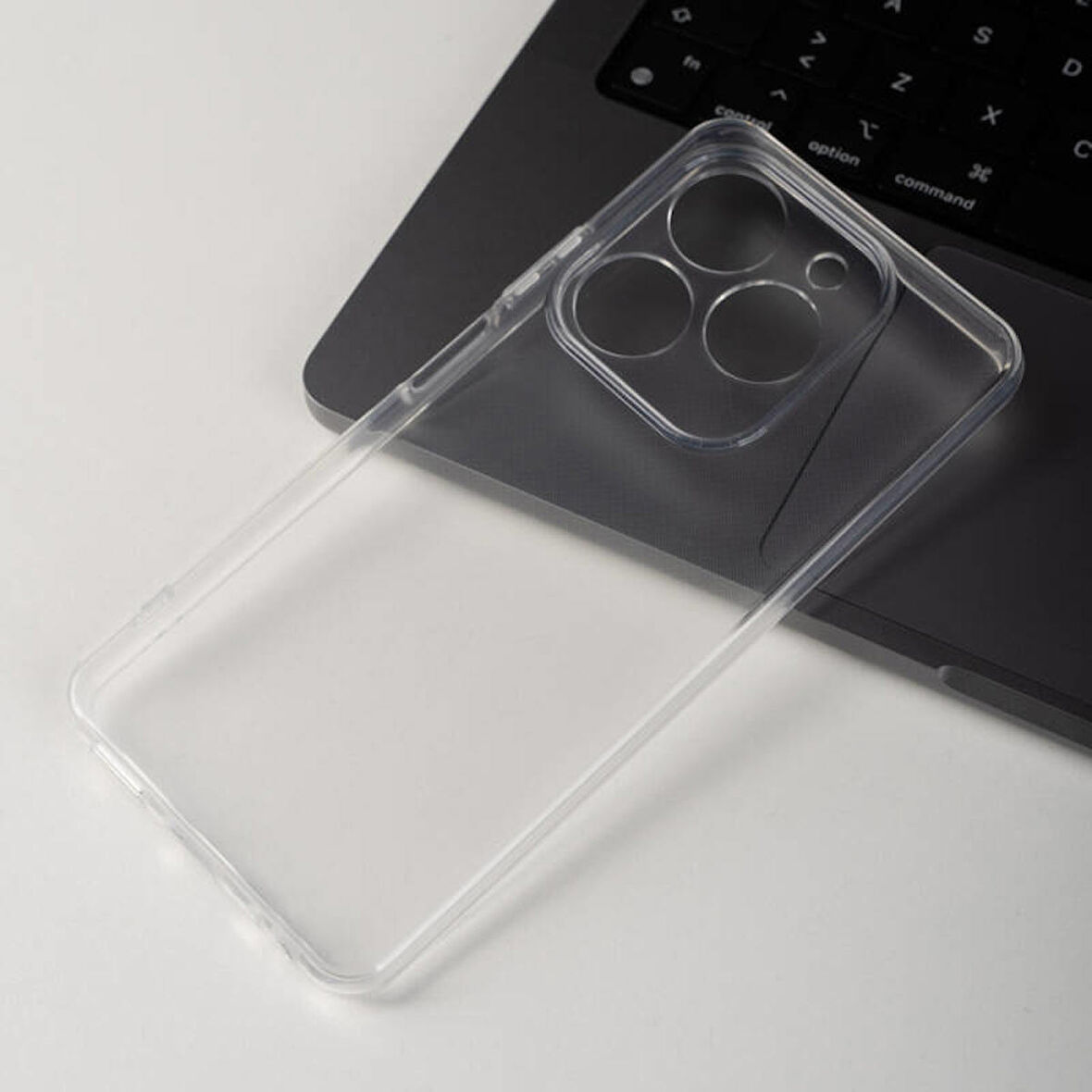 Tecno Tekno Spark 20 Kılıf  2mm Anti Shock Kamera Korumalı Silikon Kapak