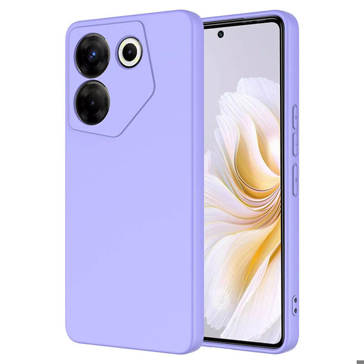 Tecno Tekno Camon 20 Pro 5G Kılıf Mara Lansman İçi Kadife Silikon Kapak