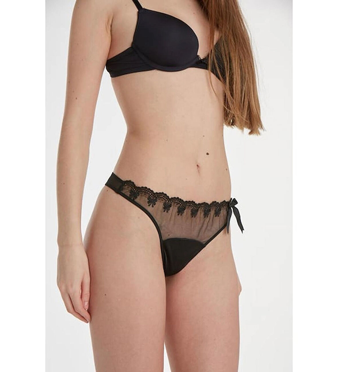 Cezbe X-Lady Tül Detaylı String Külot 1625