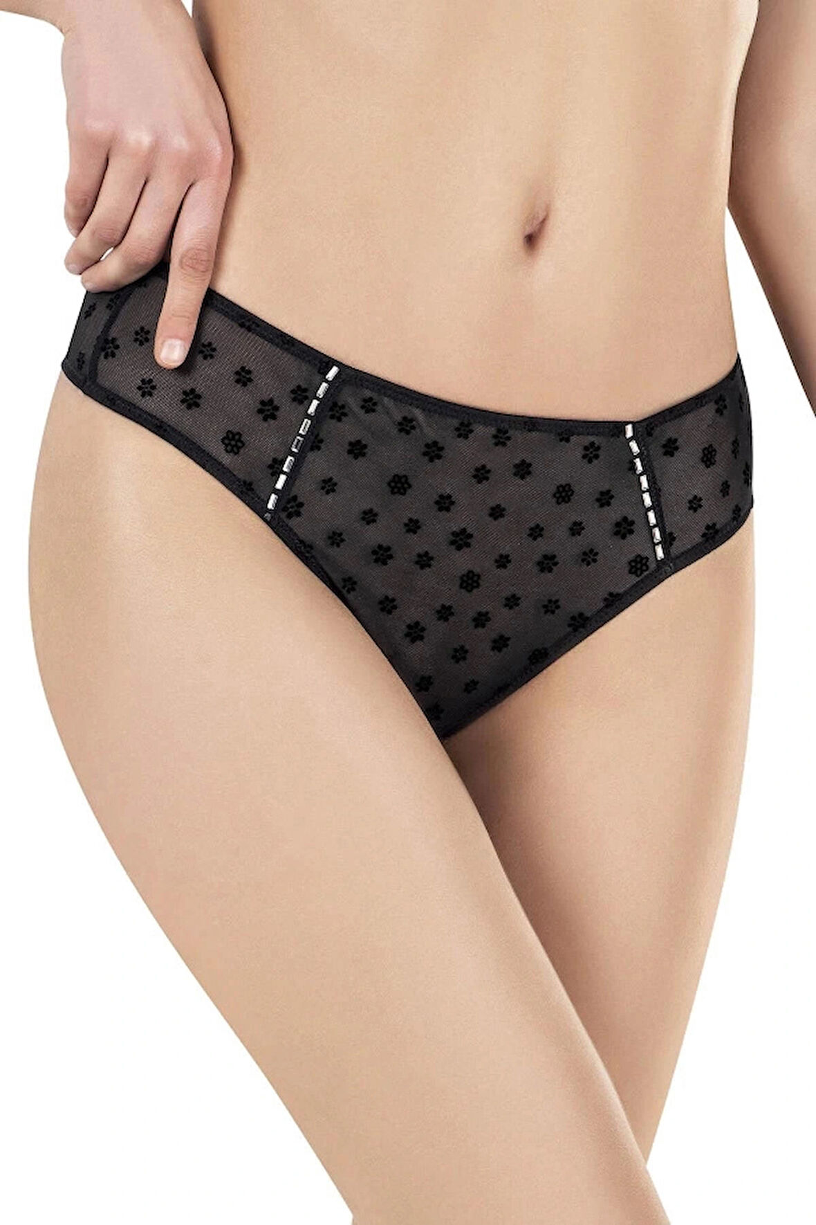 Cezbe X Lady Çiçek Desenli String Külot 1654