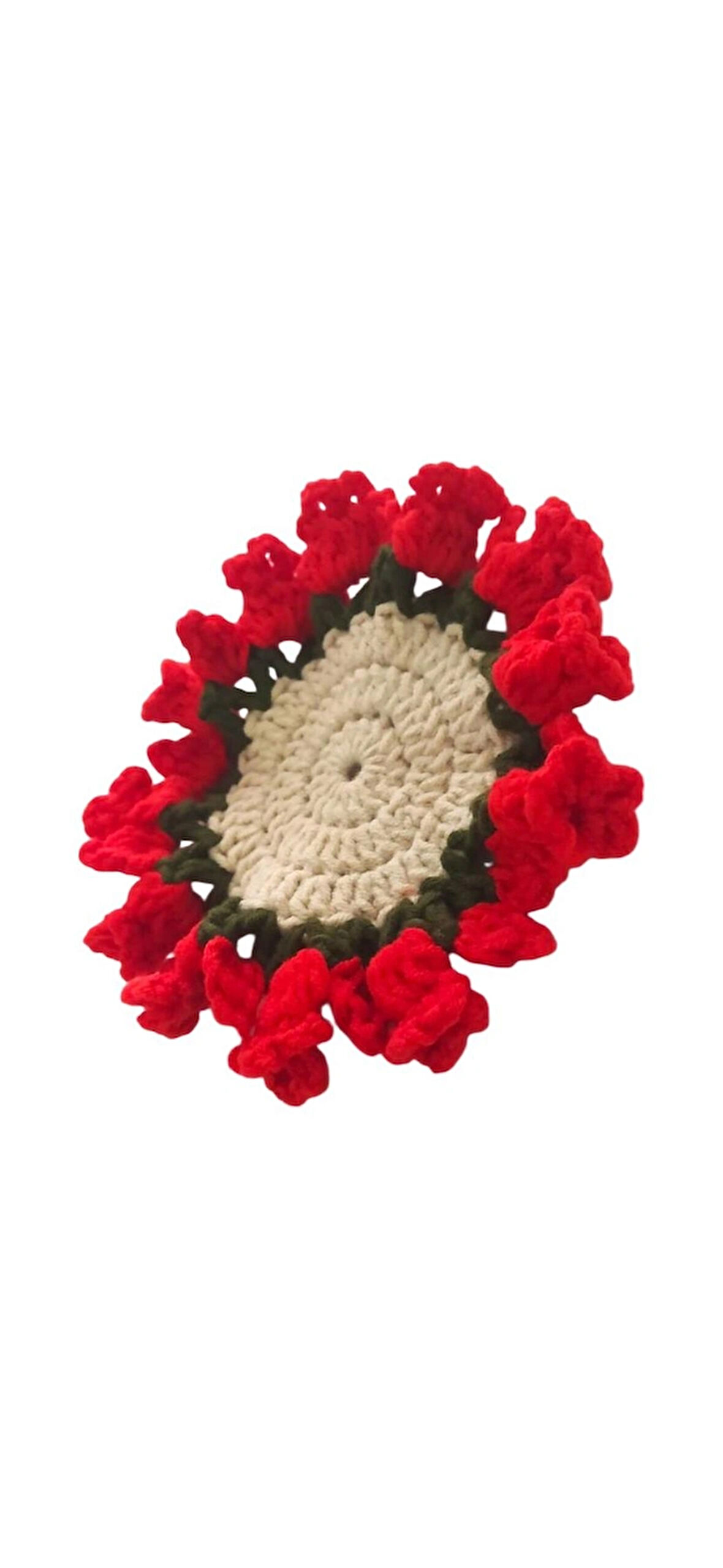 Çiçek Bardak Altlıgı