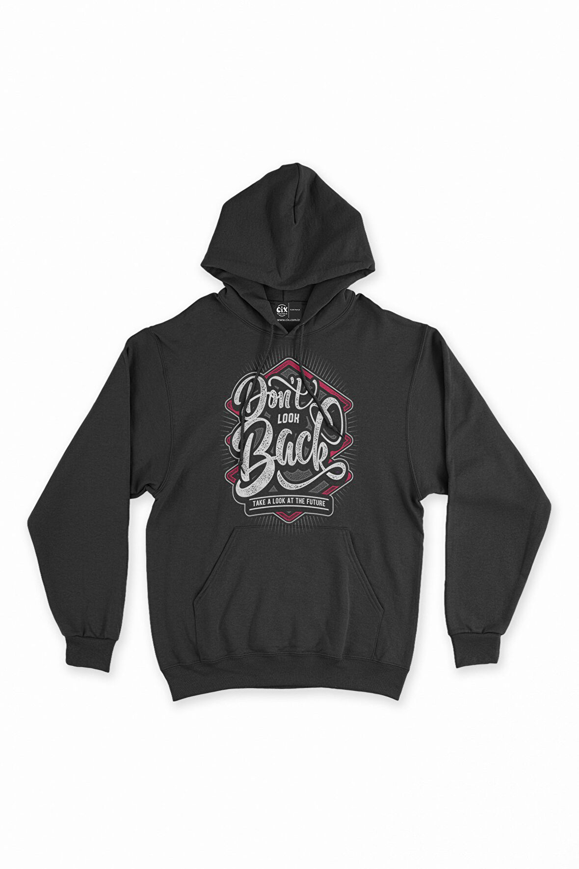 Arkana Bakma Motivasyon Kapşonlu Sweatshirt Hoodie