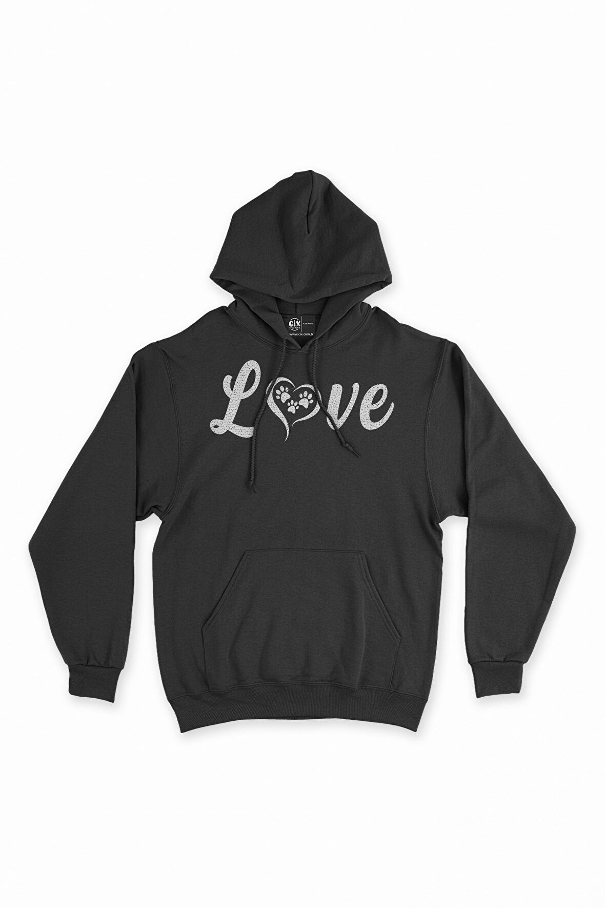 Love Animals Hayvan Sevgisi Kapşonlu Sweatshirt Hoodie