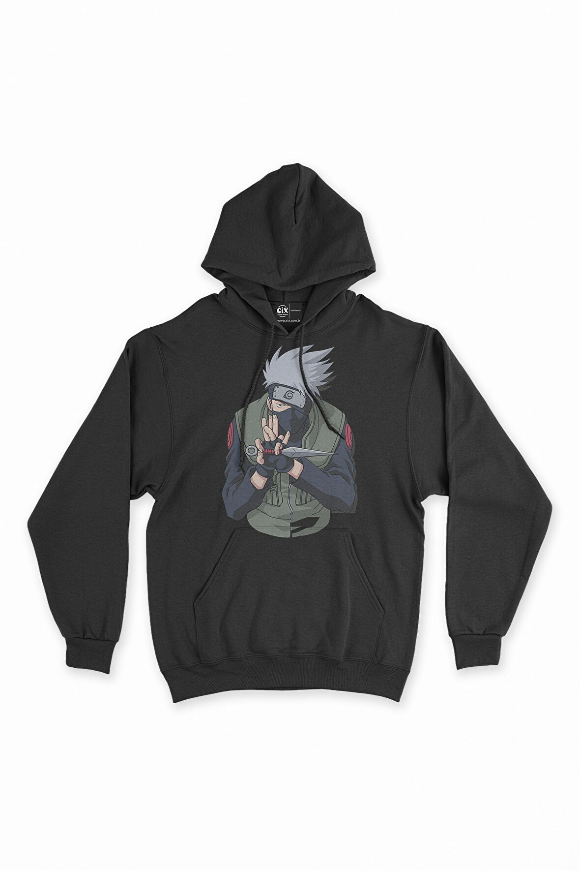 Naruto Kakashi Hatake Kapşonlu Sweatshirt Hoodie