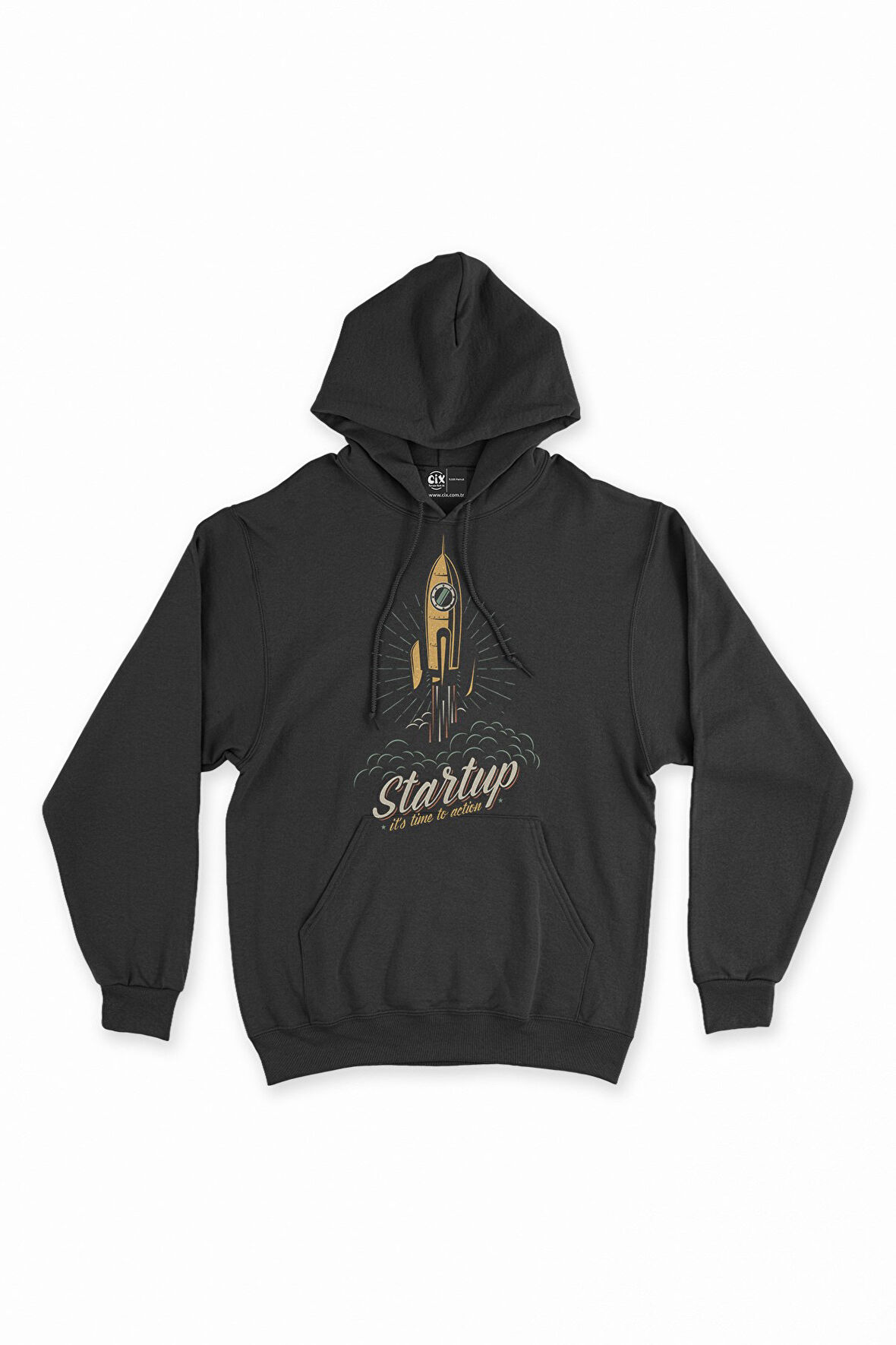 Startup Kapşonlu Sweatshirt Hoodie