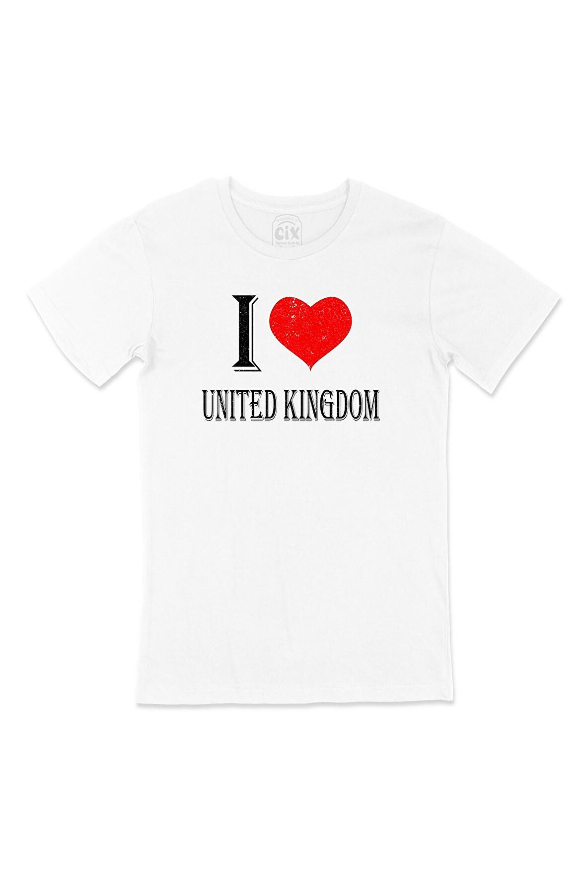 I Love United Kingdom Tişört