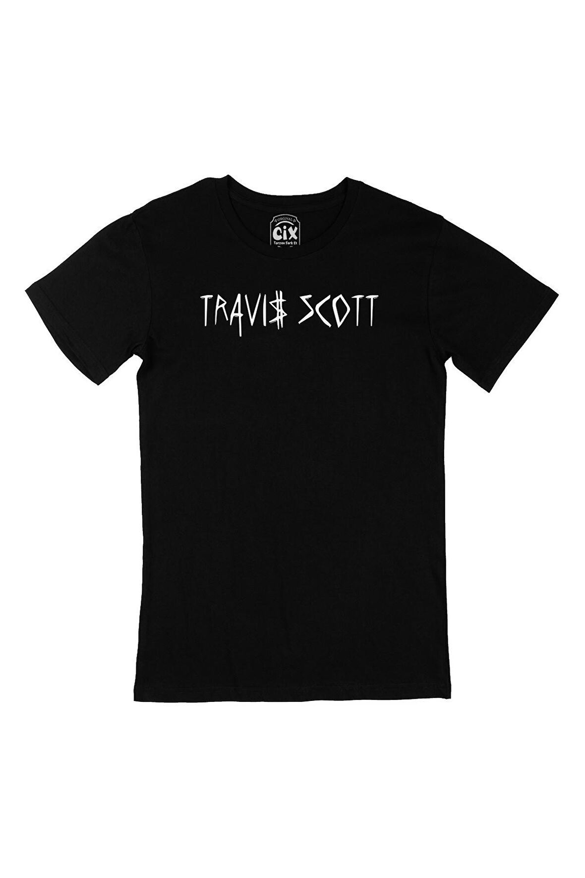 Travis Scott Siyah Tişört