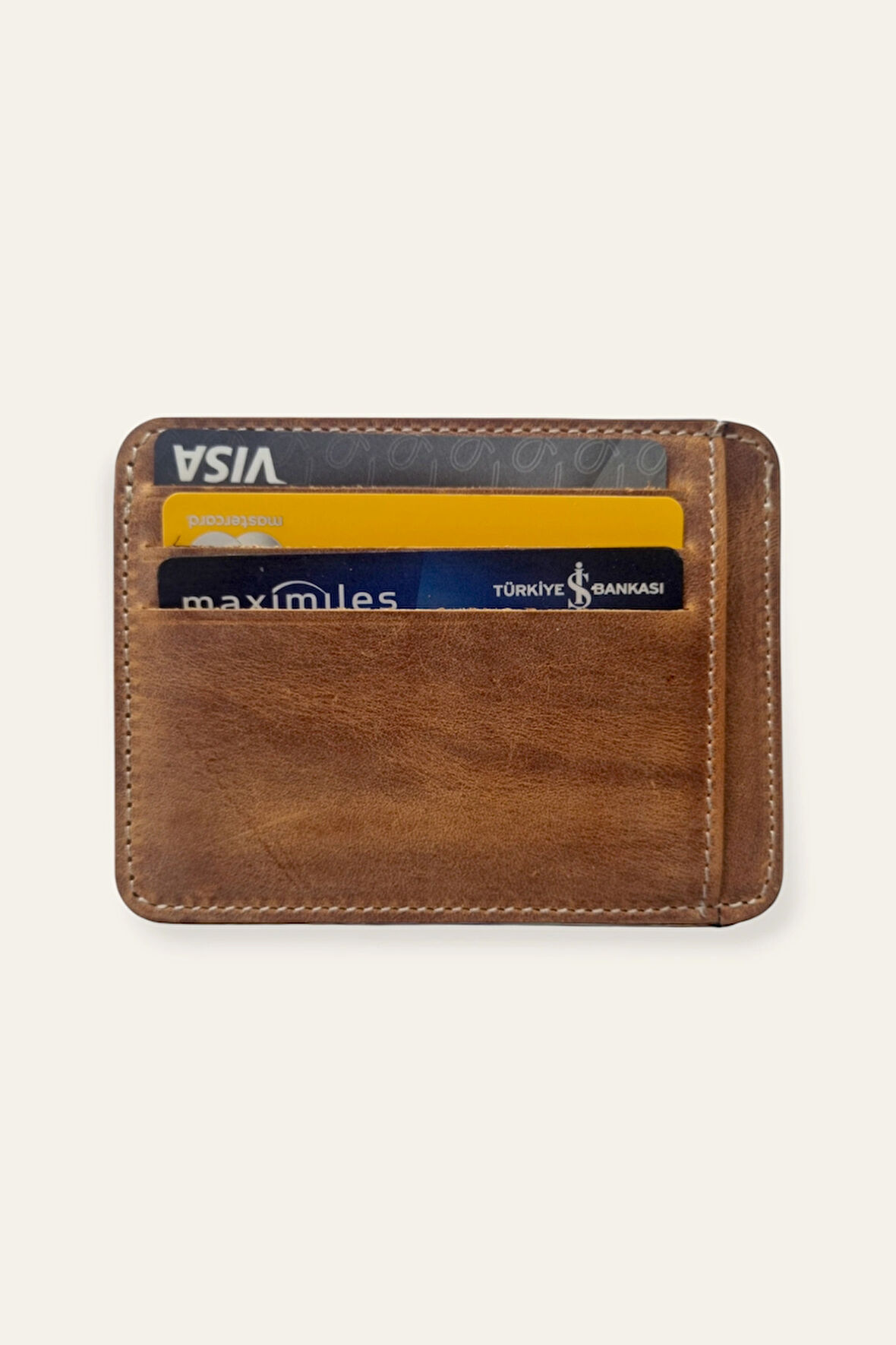 Hakiki Deri Slim Kartlık