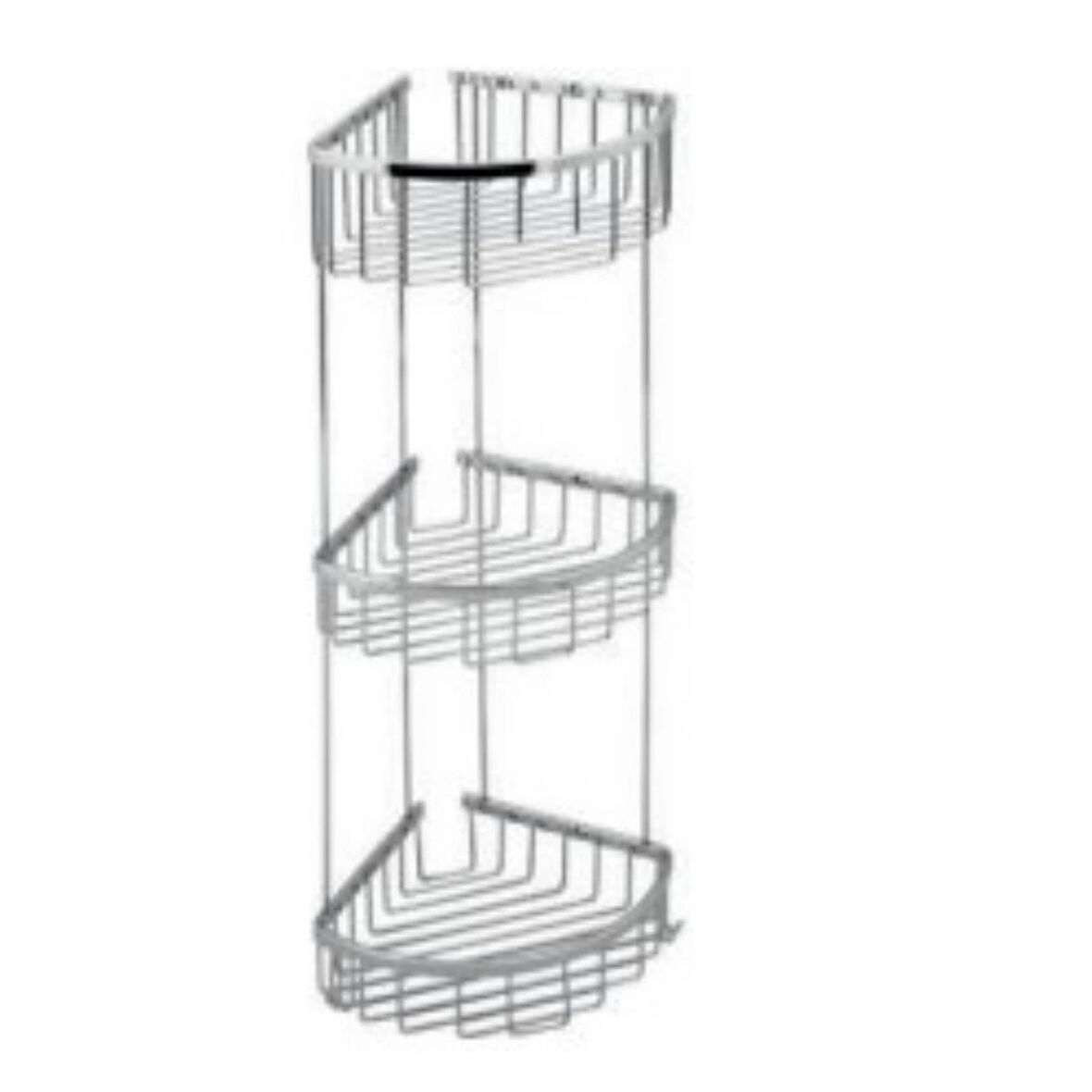 Adnoss Üçlü Oval Süngerlik 20*20cm - Köşe Süngerlik - Duşakabin Şampuanlık 