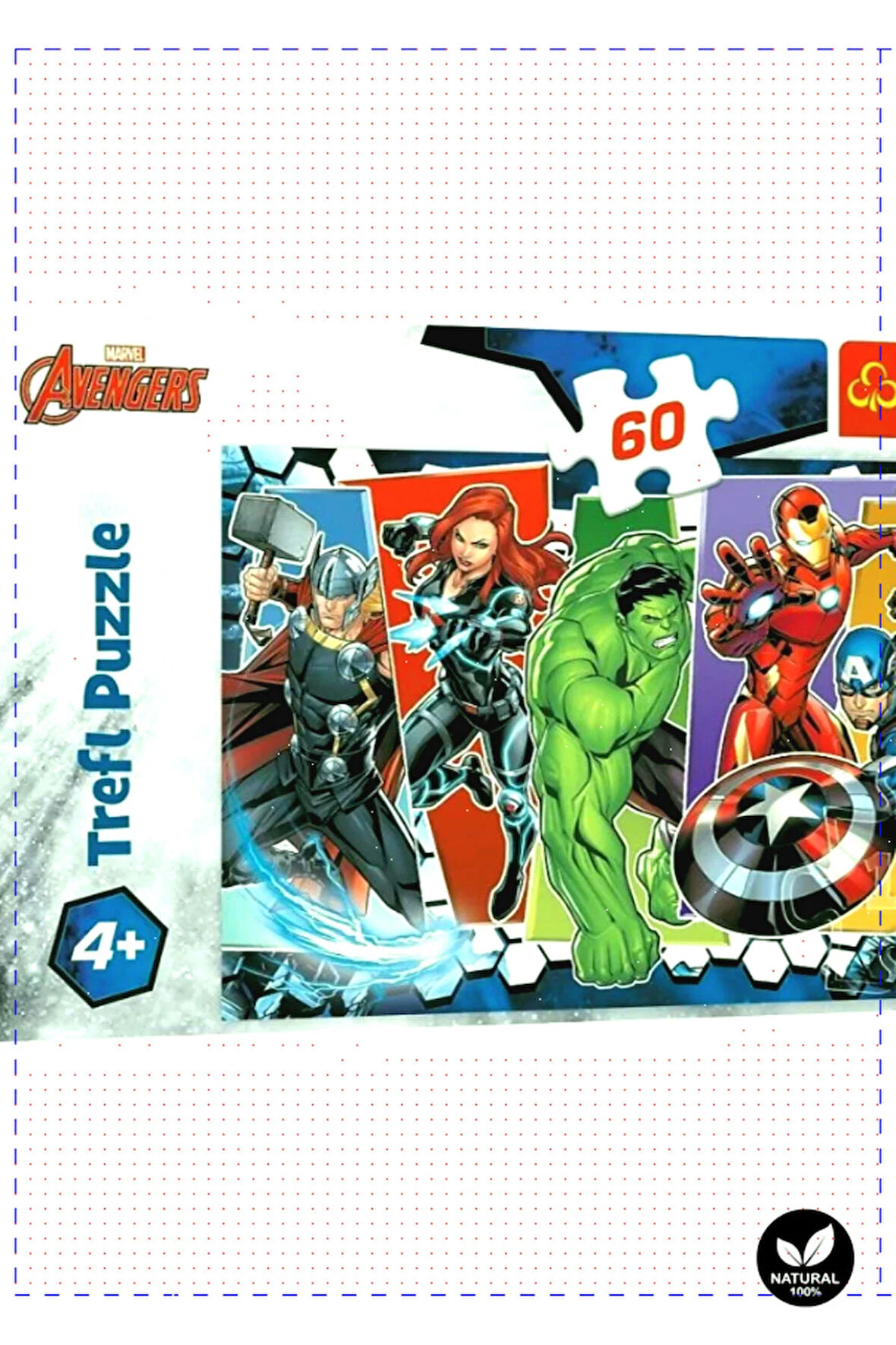 1 Adet PUZZLE-17357  The60 Parça Puzzle Egitici Kız Erkek Cocuk Oyuncak Montessori Oyuncaklar