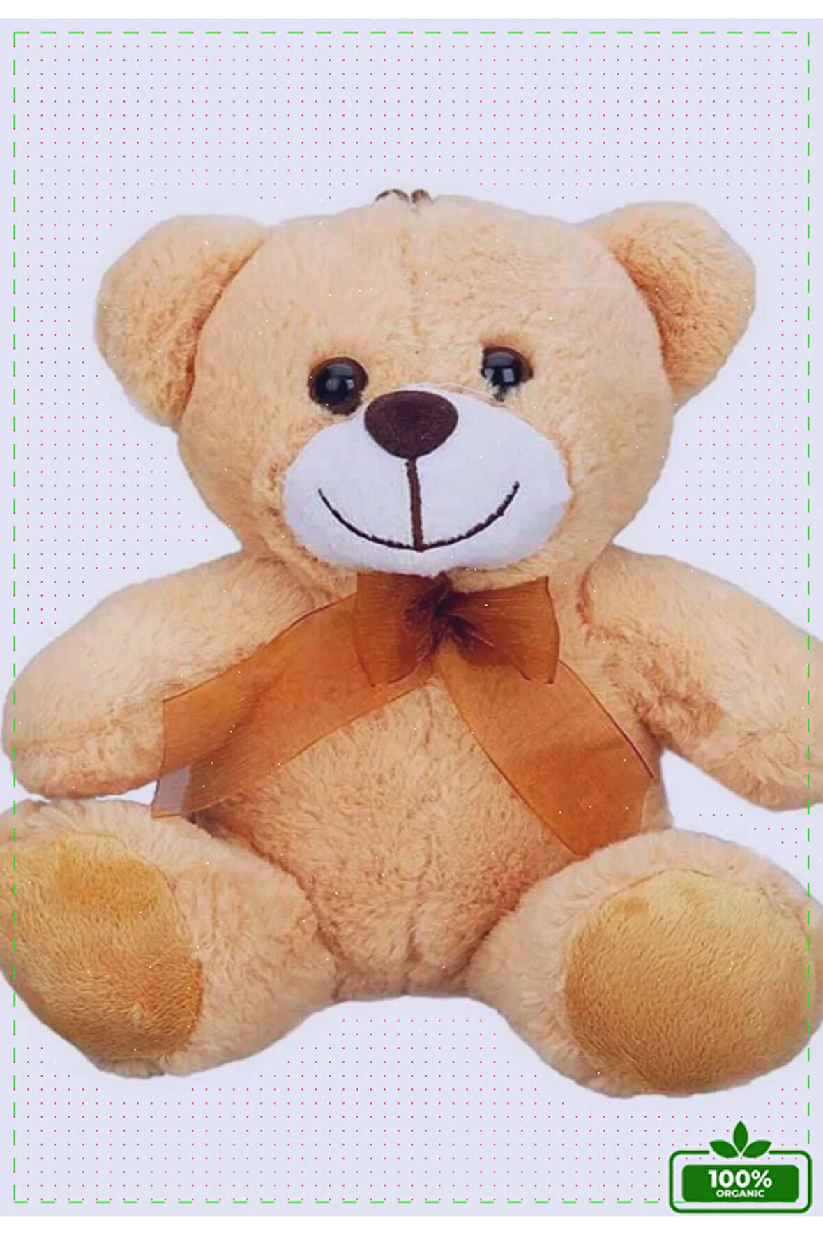 1 Adet Sunman Kurdeleli Peluş Ayı 21cm Kız Cocuk Oyuncak Erkek Cocuk Egitici Montessori Oyuncaklar