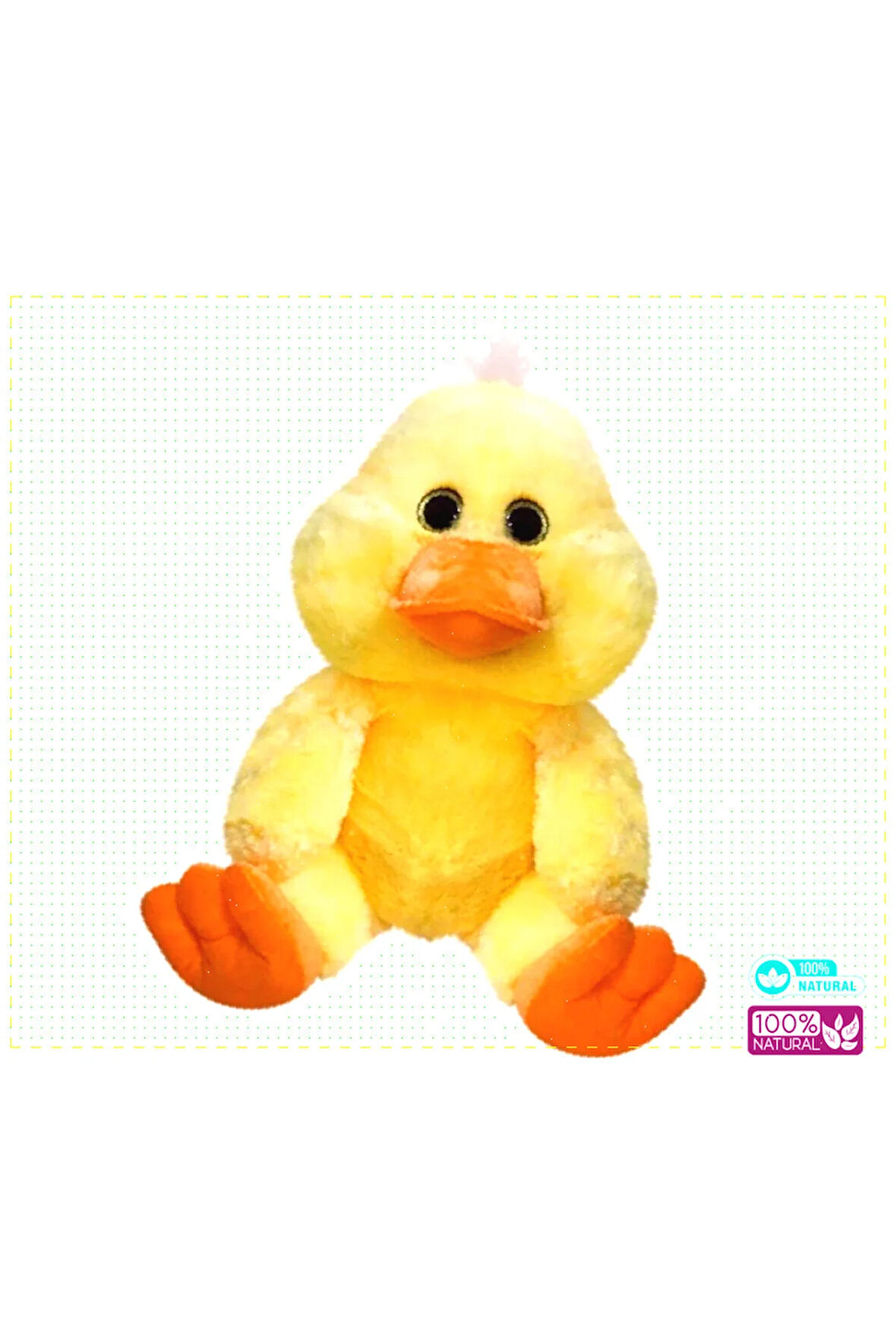 1 Adet 1458 Selay, Sevimli Ördek 40 cm Sarı Kız Cocuk Oyuncak Erkek Cocuk Egitici Montessori Oyunca