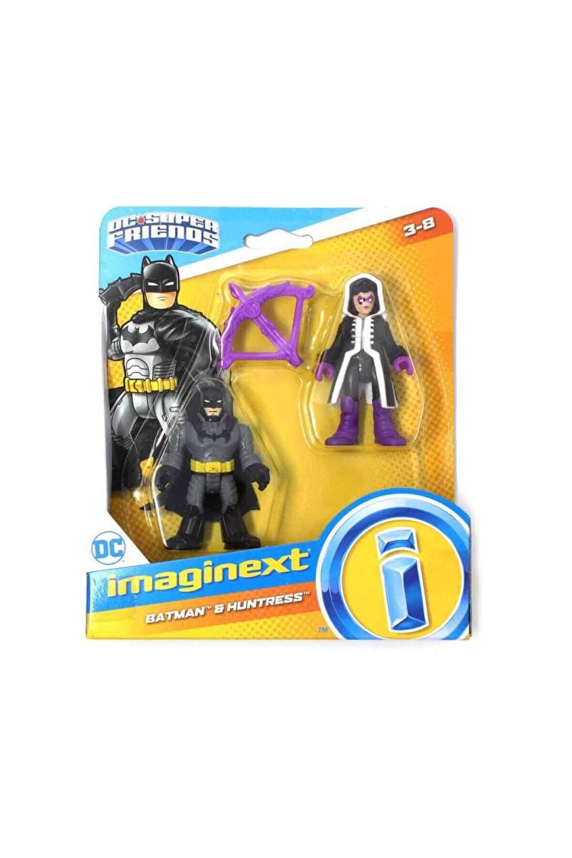 Imaginextt Dc Super Friends Özel Araçlar 2 Set