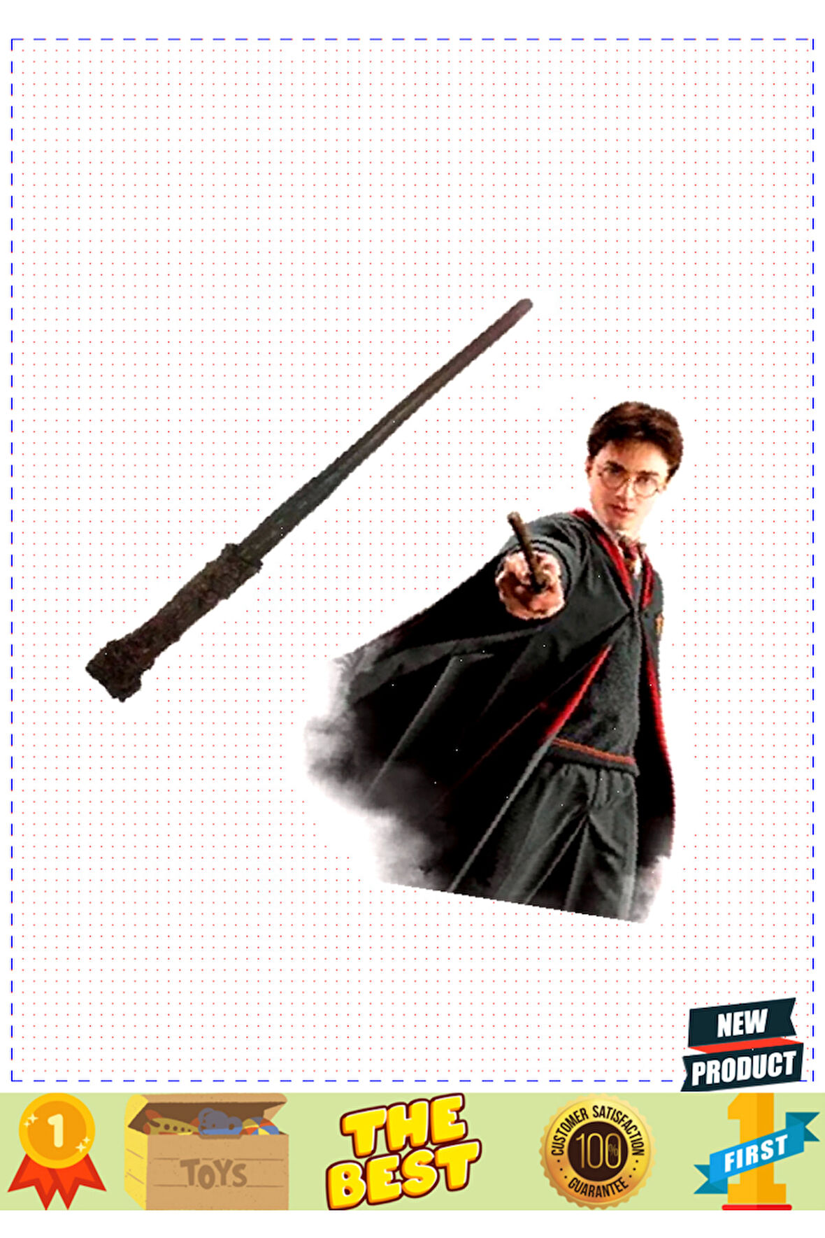 Harryyy Potterrrr Asası 30cm Kız Erkek Çocuk Oyuncakları Eğitici Oyuncaklar