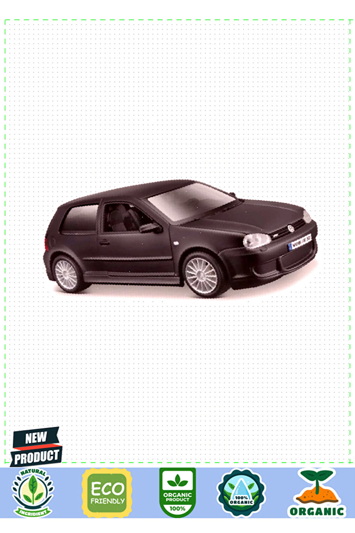 Maistooo 1/24 Volkswagen Golf R32 Kız Erkek Çocuk Oyuncakları Eğitici Oyuncaklar