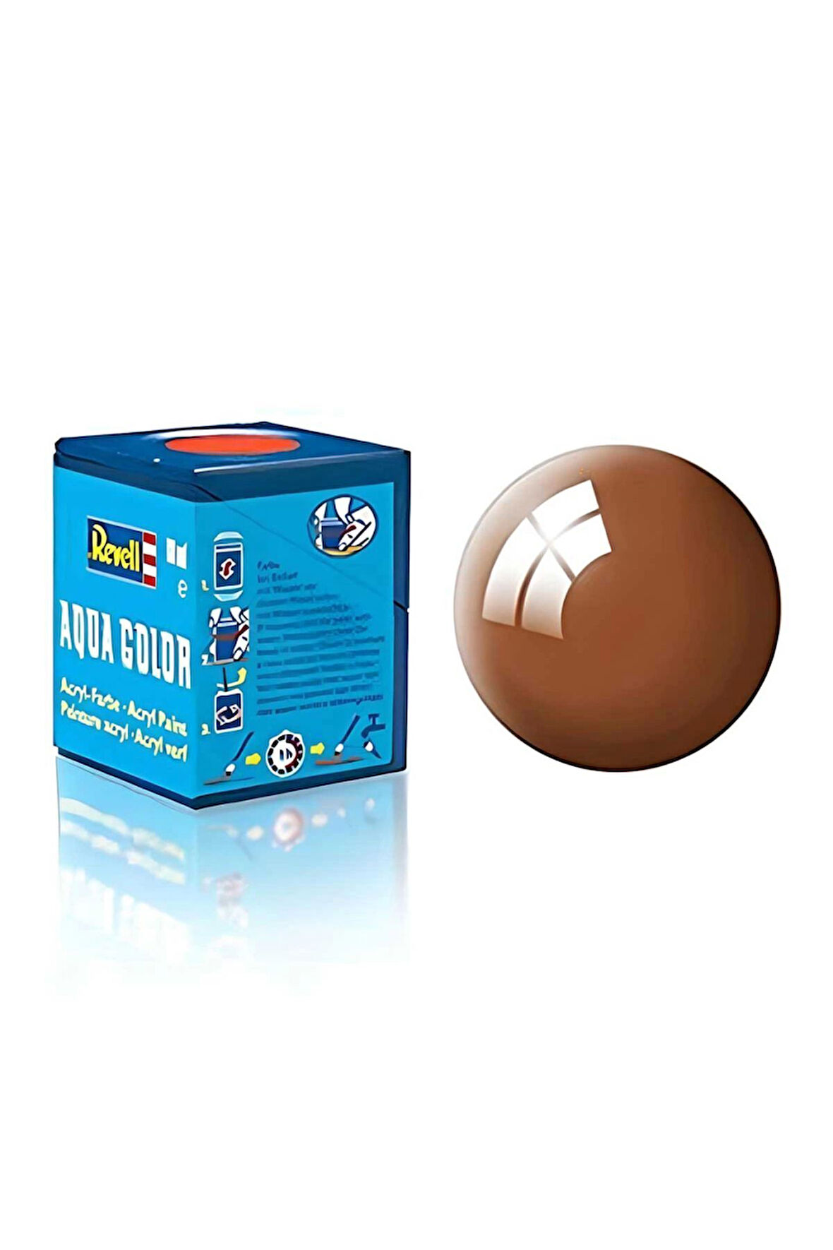 Revell 80 -aqua Color Mud Brown-gloss Boya- 18 ml Kız Erkek Çocuk Oyuncakları Eğitici Oyuncak