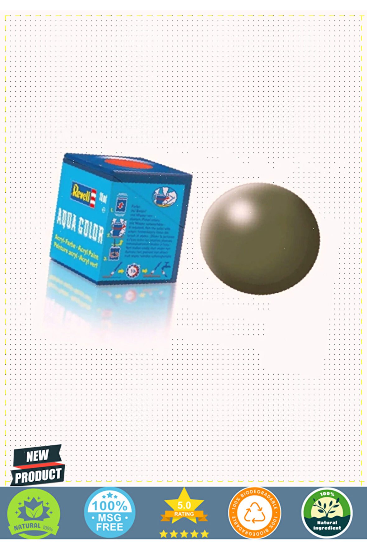 Revell 361-aqua Color Olivegreen-silk Boya-18 ml Kız Erkek Çocuk Oyuncakları Eğitici Oyuncakl