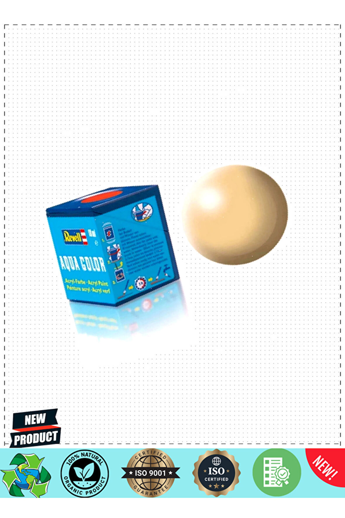 Revell 314 Aqua Color Beige Silk Boya-18 ml Kız Erkek Çocuk Oyuncakları Eğitici Oyuncaklar