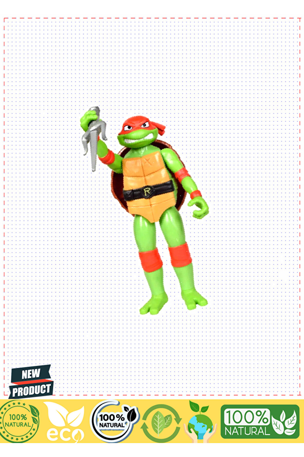 Tmnt Ninja Kaplumbağa Figür Tu810000 Kız Erkek Çocuk Oyuncakları Eğitici Oyuncaklar