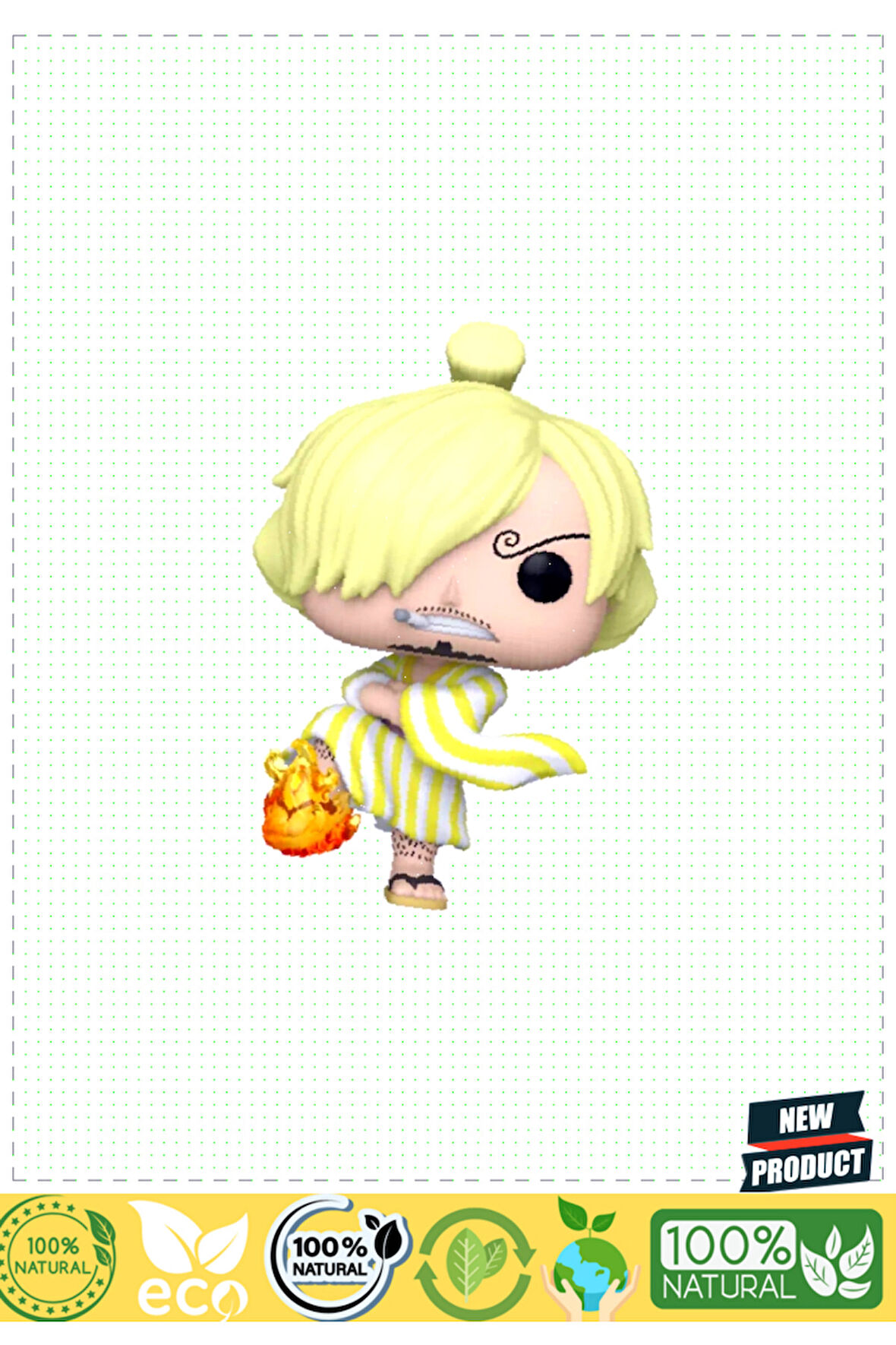 Funko Pop Animation One Piece Sangoro (WANO) Kız Erkek Çocuk Oyuncakları Eğitici Oyuncaklar