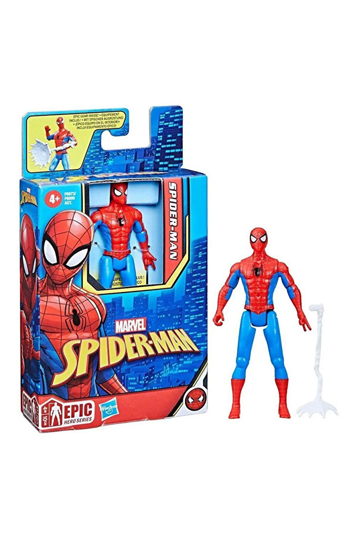 Spidermaning 10cm Figür F6900 Kız Erkek Çocuk Oyuncakları Eğitici Oyuncaklar