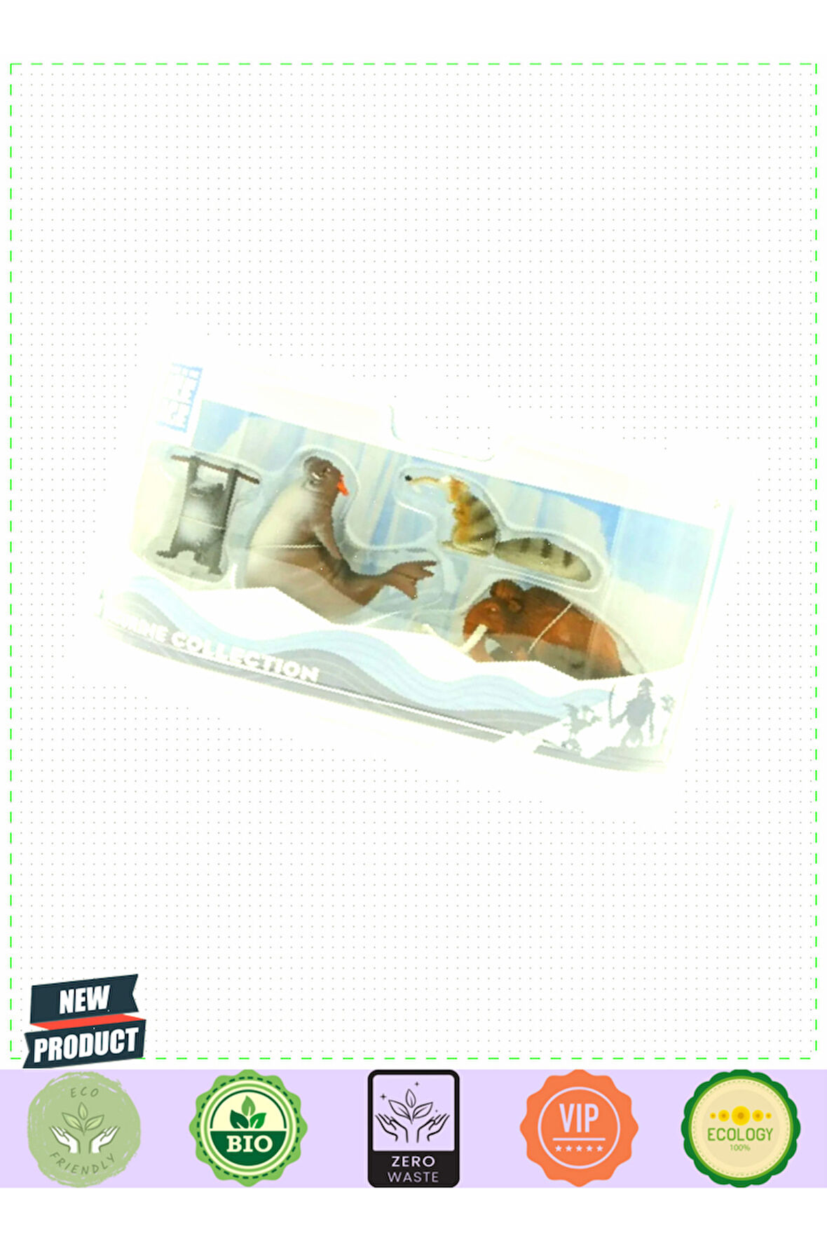 Ice Age-buz Devri 4 4’lü Figür Set 8cm Kız Erkek Çocuk Oyuncakları Eğitici Oyuncaklar