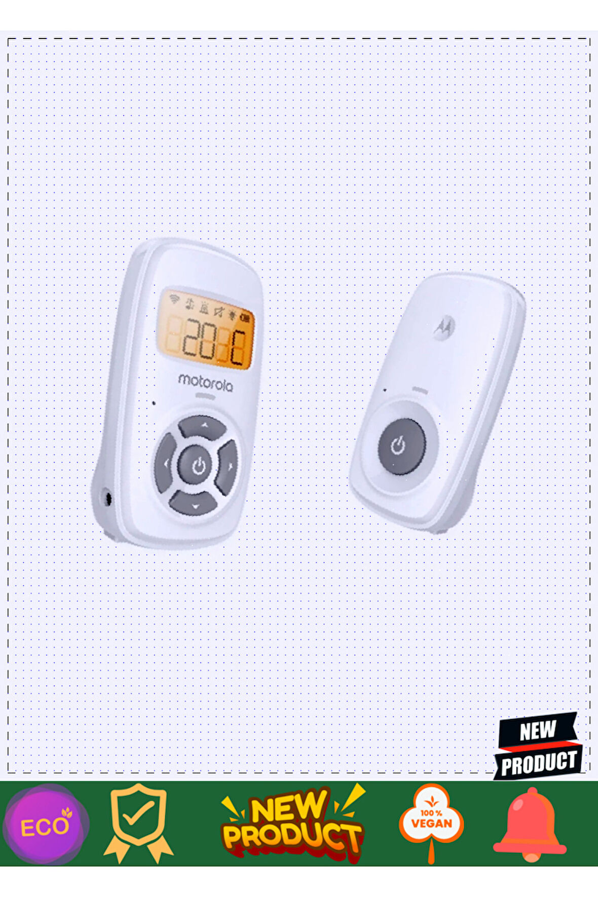Motorolaaa Mbp24 Dect Dijital Bebek Telsizi Kız Erkek Çocuk Oyuncakları Eğitici Oyuncaklar