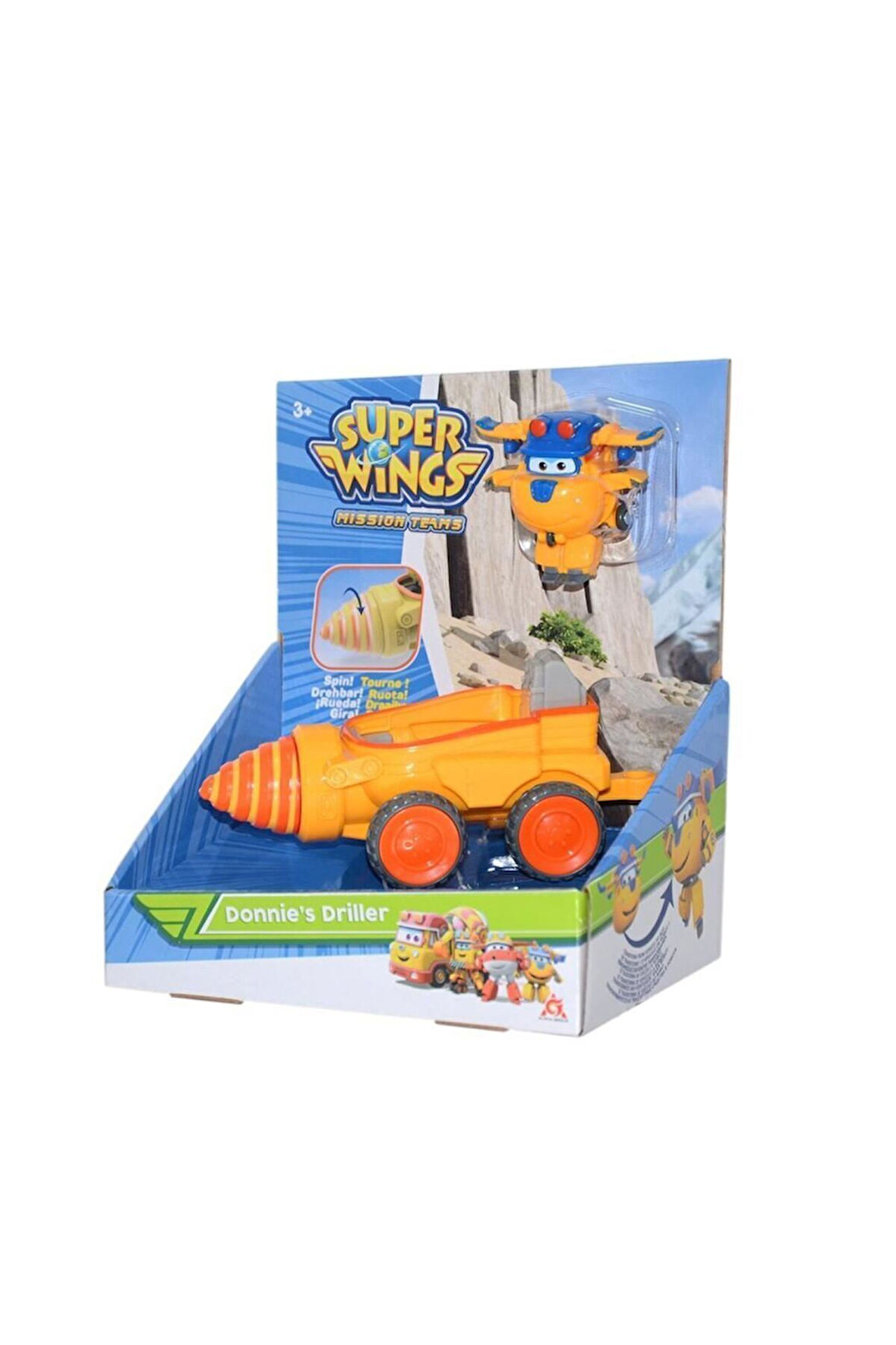 30843 Harika Kanatlar Donnie Ve Kazıcısı Kız Erkek Çocuk Oyuncakları Eğitici Oyuncaklar