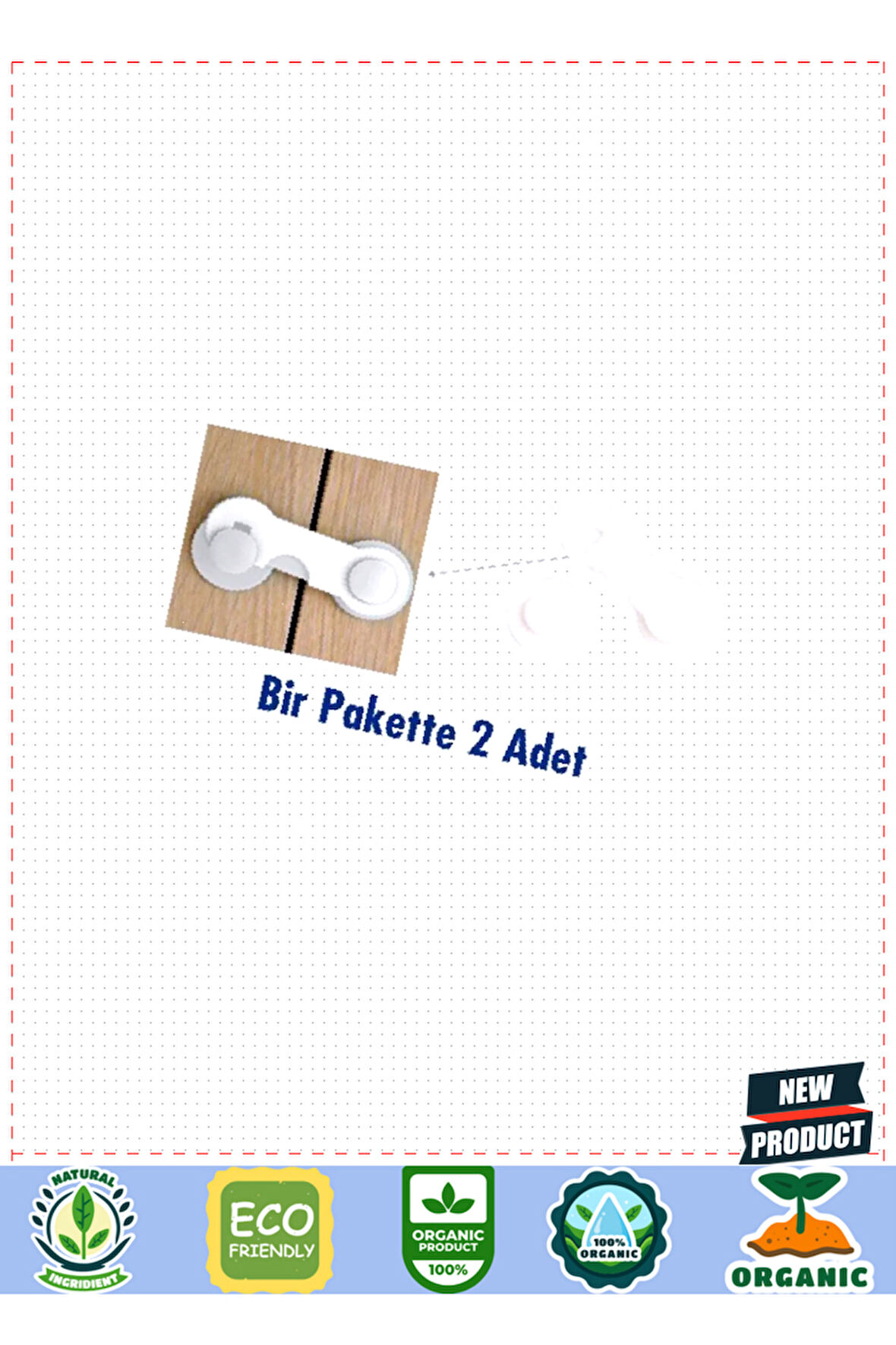 Buzdolabı Ve Dolap Kilidi Art-8598 2 Set