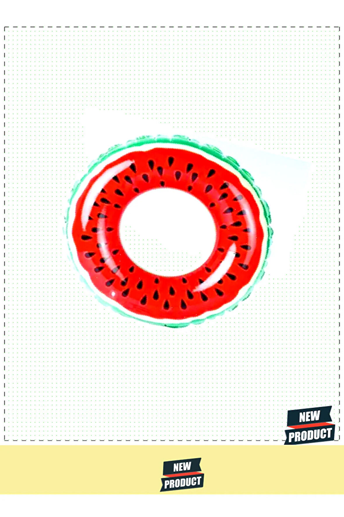 Kzl-95821 Simit Karpuz Desenli 50cm-oyuncak Kız Erkek Çocuk Oyuncakları Eğitici Oyuncaklar
