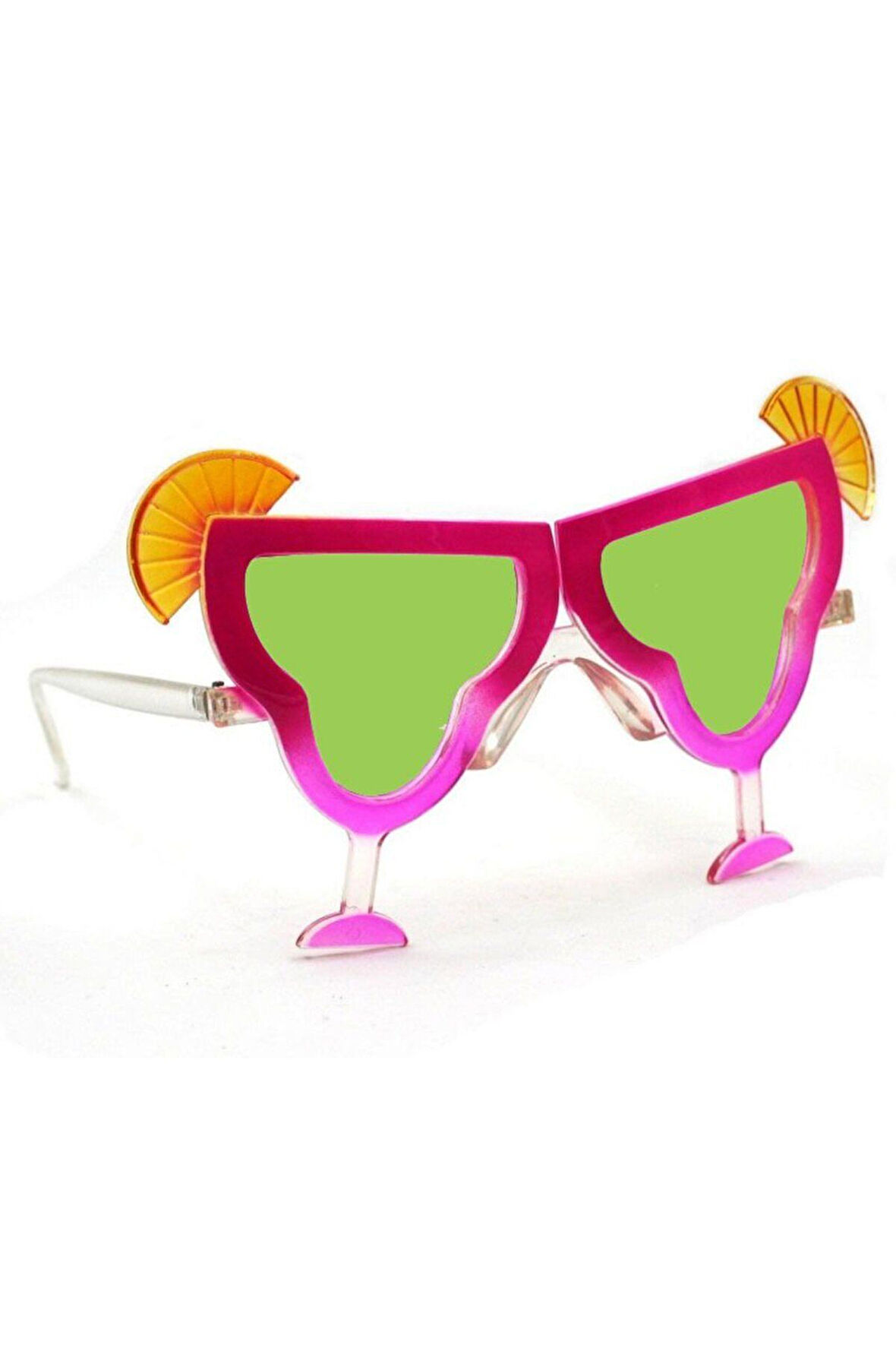 Margarita Parti Gözlüğü Pembe Renk 16x8cm Kız Erkek Çocuk Oyuncakları Eğitici Oyuncaklar
