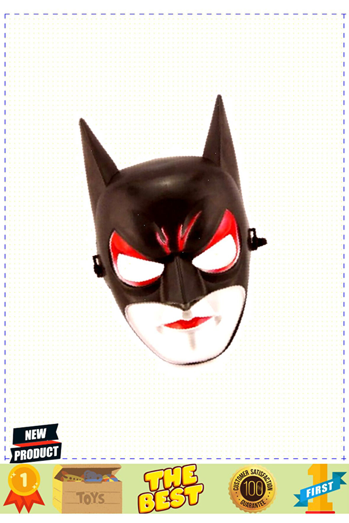 Batgirl Maskesi-batman Maskesi 28x17cm Kız Erkek Çocuk Oyuncakları Eğitici Oyuncaklar