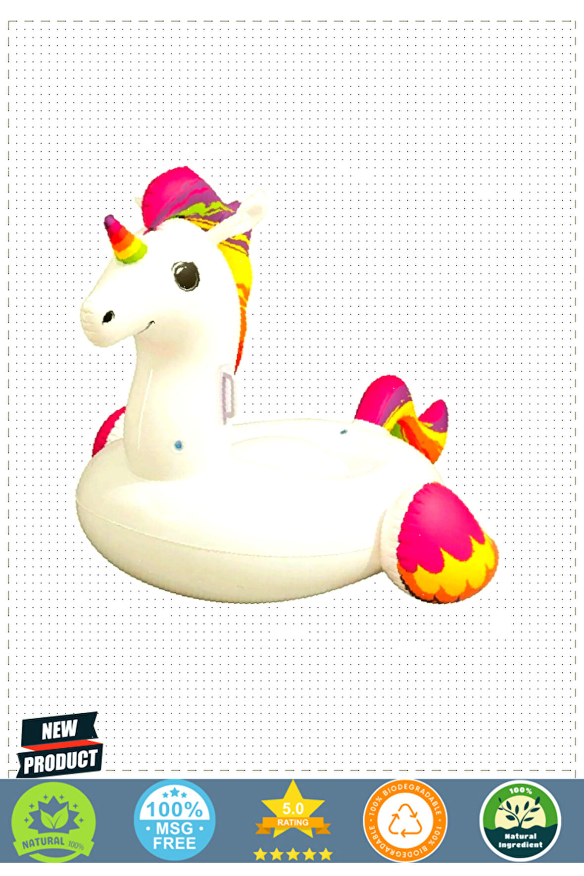Tutmalı Pegasus Binici 150x117cm Kız Erkek Çocuk Oyuncakları Eğitici Oyuncaklar