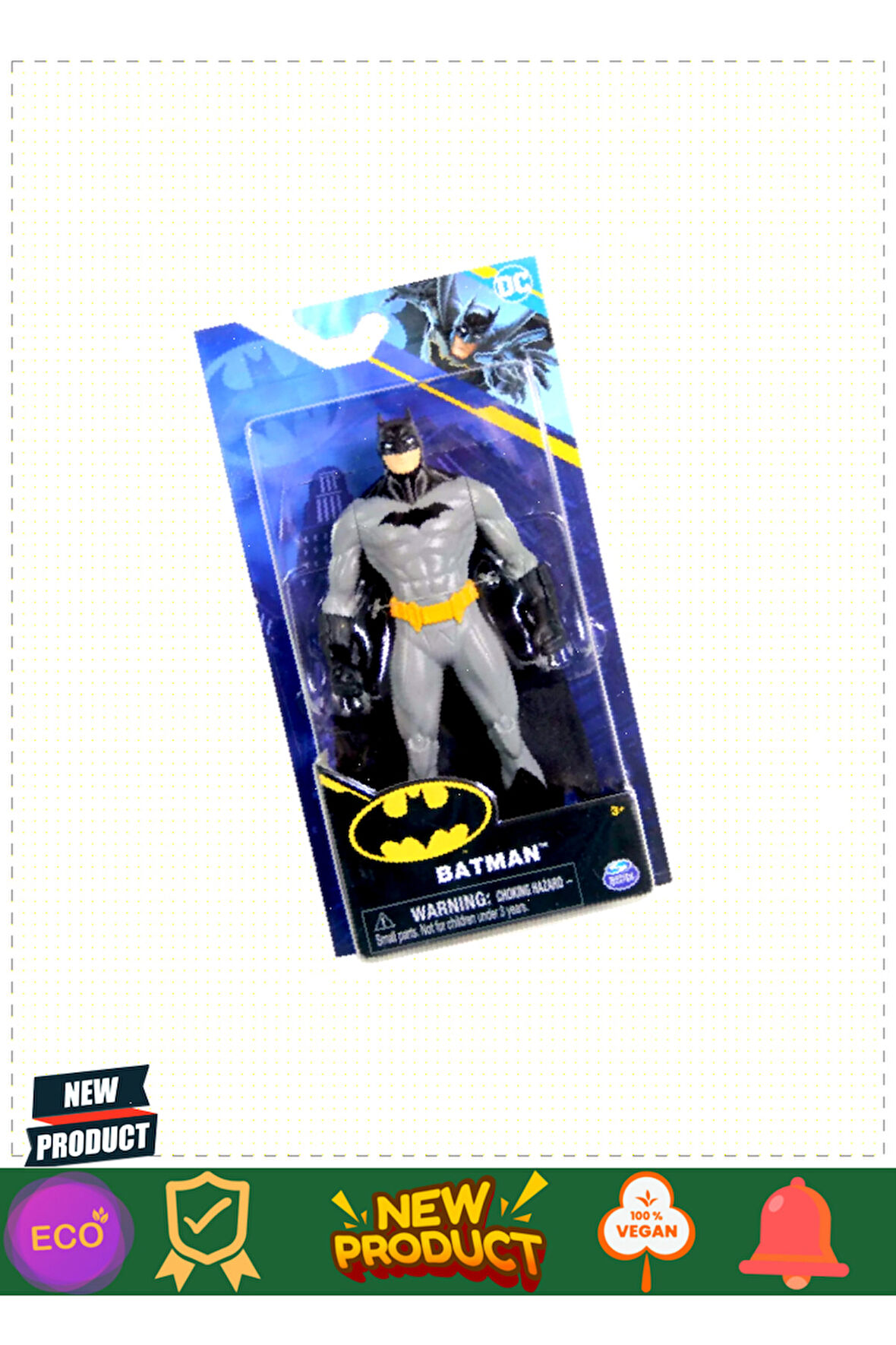Batman Aksiyon Figür 15cm. 67803 Kız Erkek Çocuk Oyuncakları Eğitici Oyuncaklar