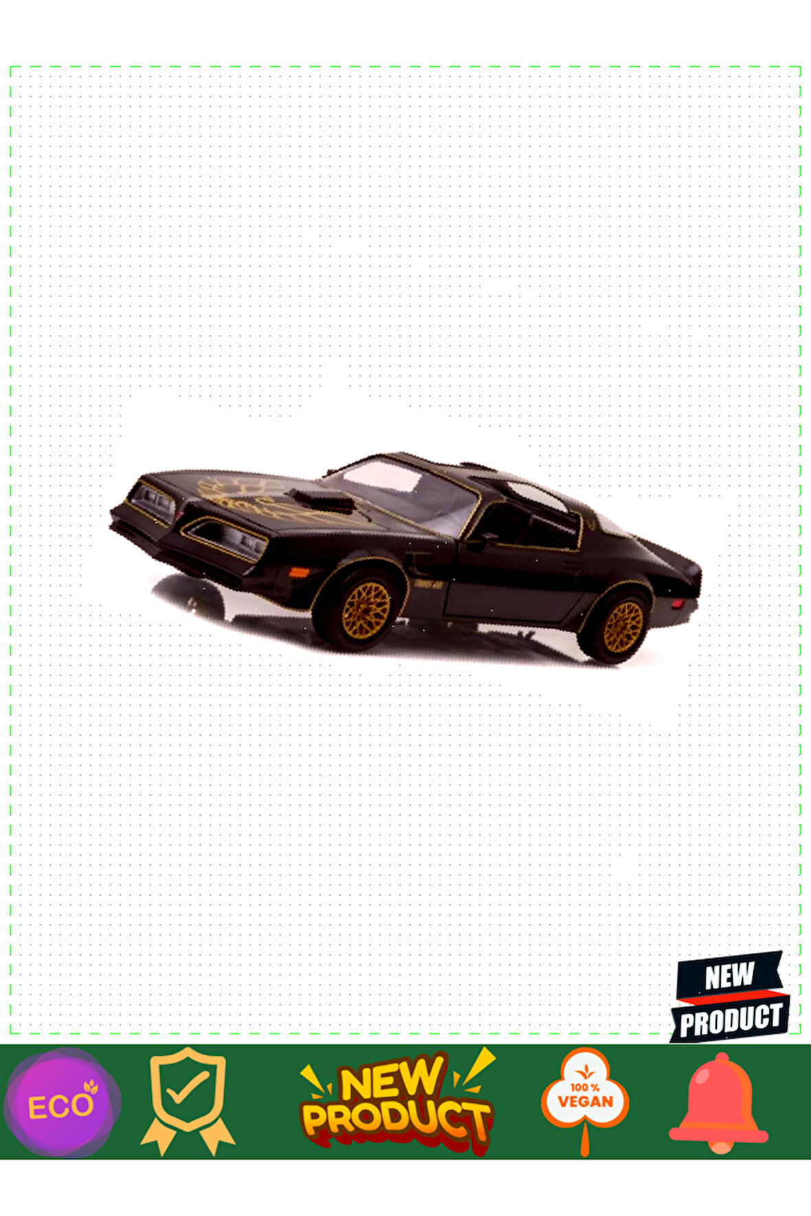 Greenlight 1:24 1977 Pontiac Firebird T/a Kız Erkek Çocuk Oyuncakları Eğitici Oyuncaklar