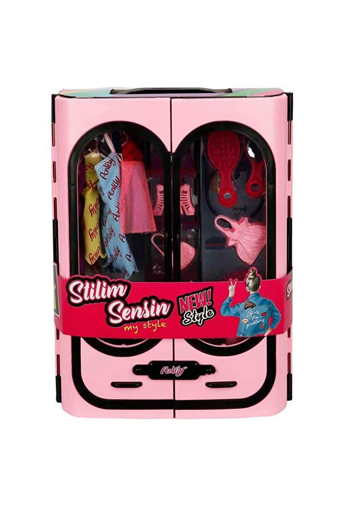 Stilim Sensin Gardolap Kız Erkek Çocuk Oyuncakları Eğitici Oyuncaklar