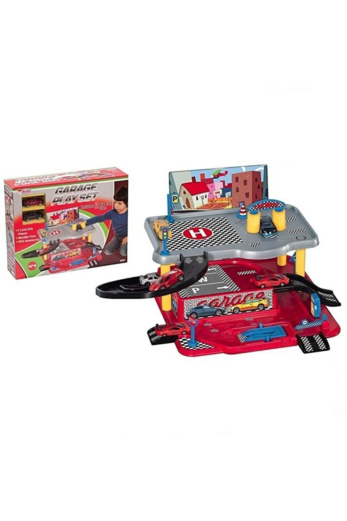 Garaj Oyun Seti-2 Katlı Kız Erkek Çocuk Oyuncakları Eğitici Oyuncaklar