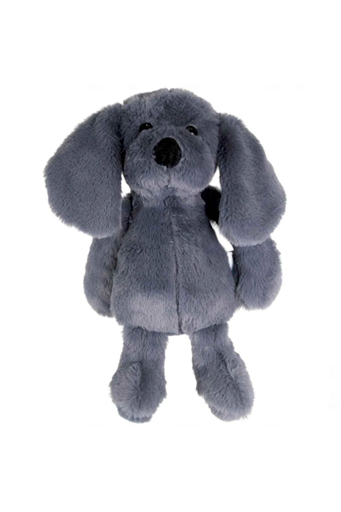 Uyku Arkadaşı Köpek Peluş Antrasit 34cm Kız Erkek Çocuk Oyuncakları Eğitici Oyuncaklar