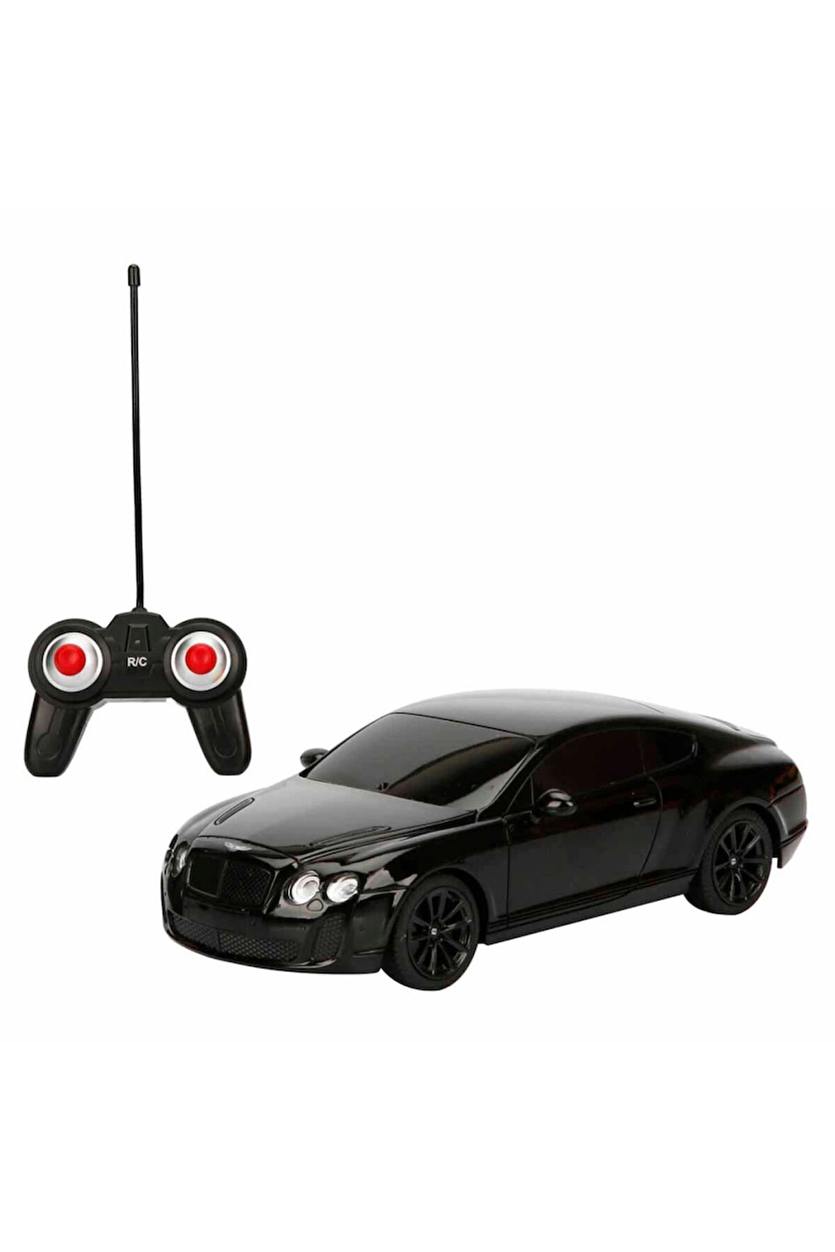 1:24 Bentley Continental Supersports Işıklı Uzaktan Kumandalı Araba 2 Set Kız Erkek Çocuk Oyuncakla