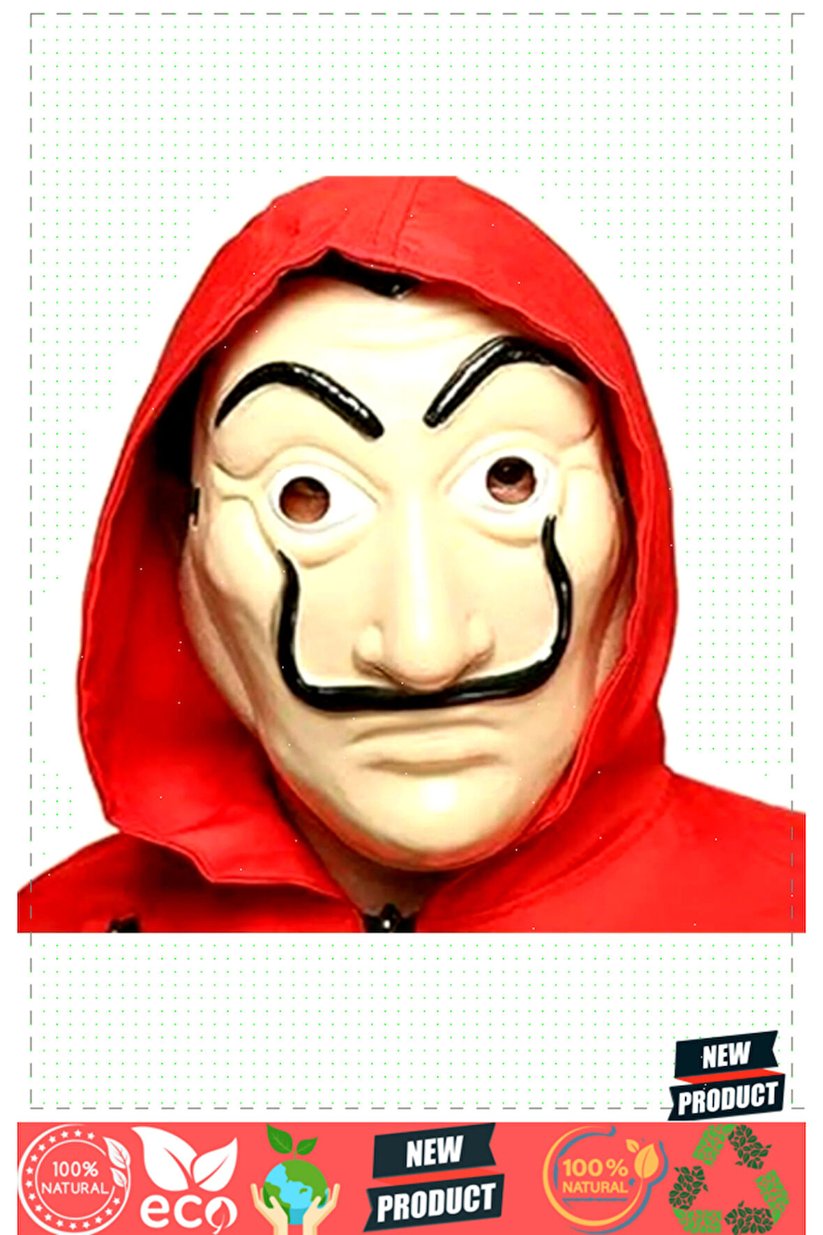 La Casa De Papel Salvador Dali Maskesi Ithal Ürün Kız Erkek Çocuk Oyuncakları Eğitici
