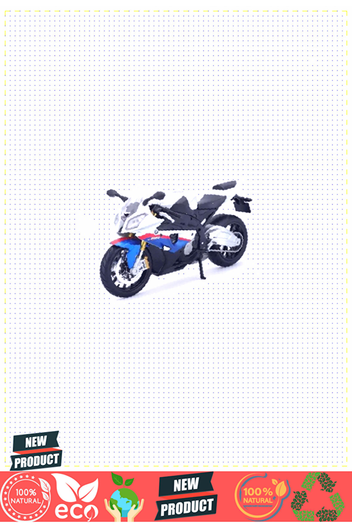 May 34101 Motorsikletler 1:12 -necotoys 5 Litre Kız Erkek Çocuk Oyuncakları Eğitici Oyuncaklar