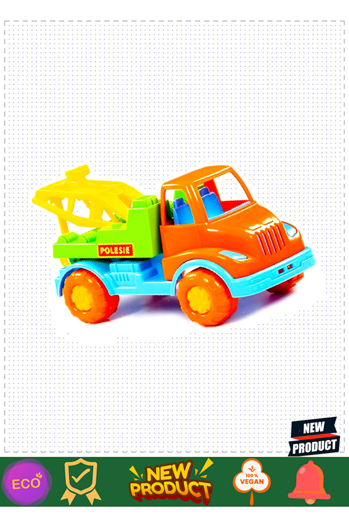 Polesieee Oyuncak Leon Çekici 52872 5 Litre Kız Erkek Çocuk Oyuncakları Eğitici Oyuncaklar