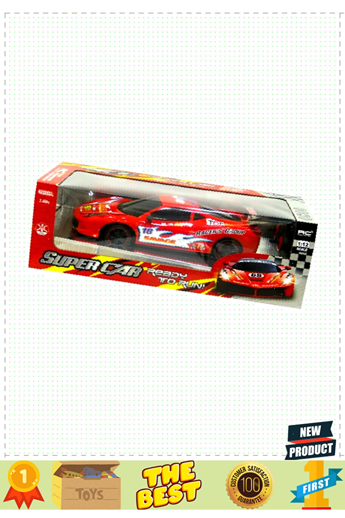 1:12 Kumandalı Racing Super Car 5 Litre Kız Erkek Çocuk Oyuncakları Eğitici Oyuncaklar