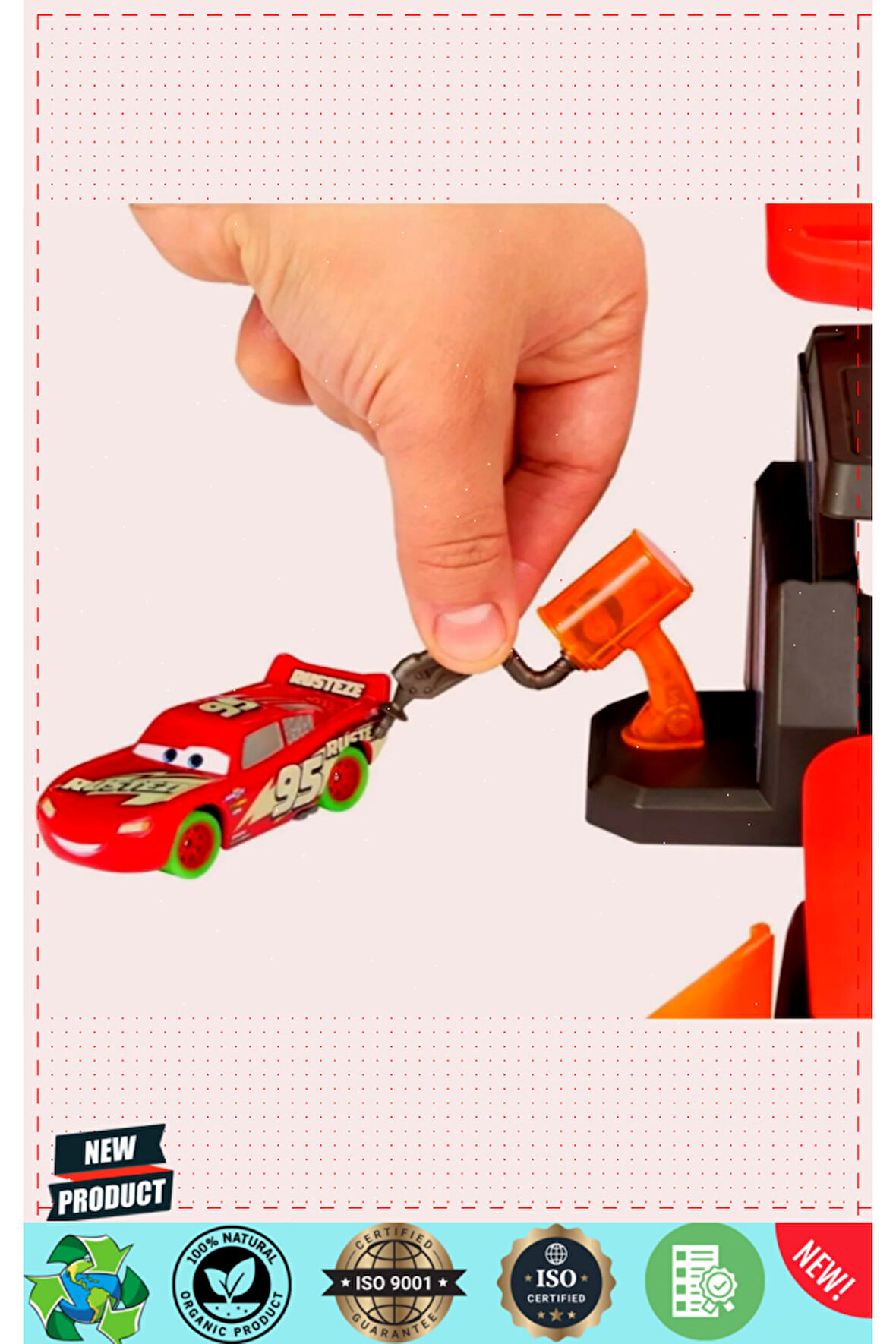 HPD80 Cars Karanlıkta Parlayan Yarışçılar Pist Seti 1 Gram Kız Erkek Çocuk Oyuncakları Eğitici Oyunc