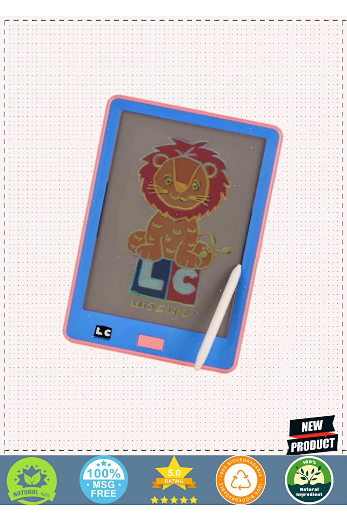 10 inch Şeffaf LCD Dijital 4 Adet Çizim Kartlı Tablet 31052 1 Gram Kız Erkek Çocuk Oyuncakları Eğiti