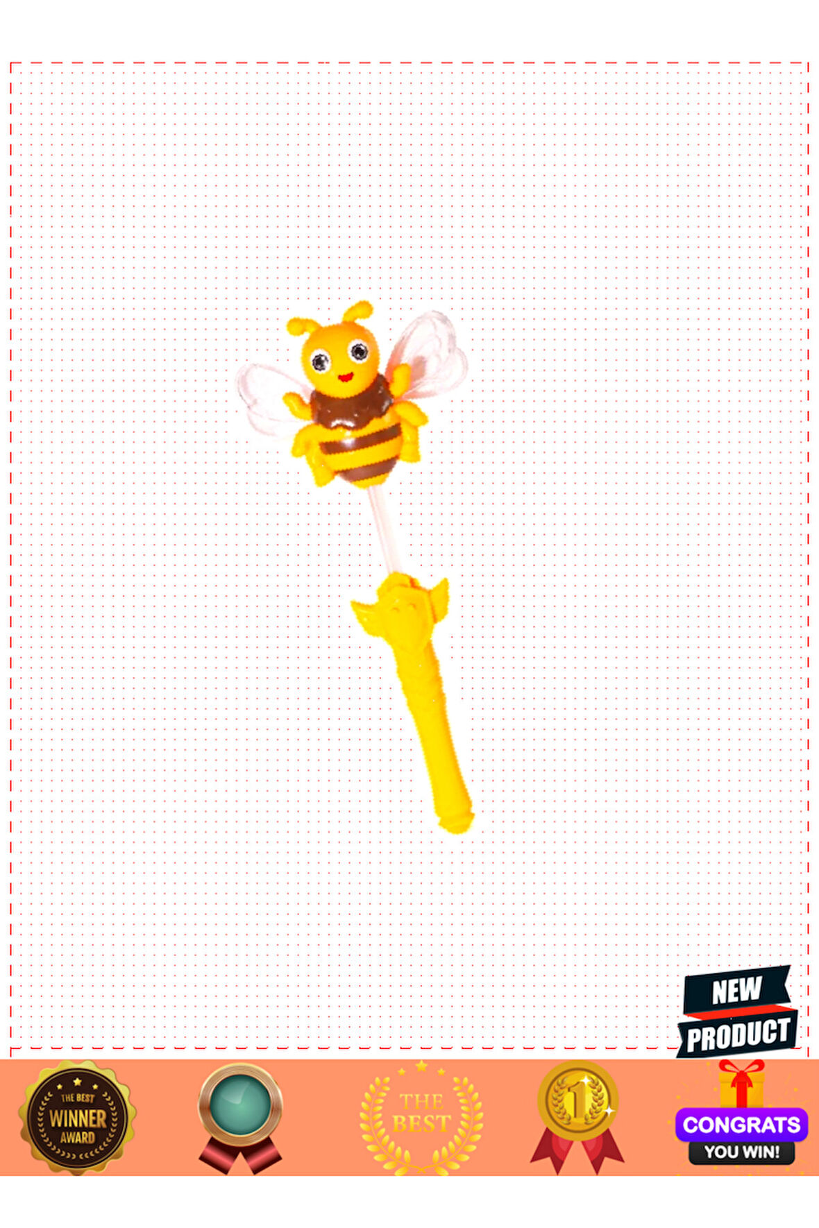 23-028 Işıklı Çubuk -prestij Oyuncak 5 Litre Kız Erkek Çocuk Oyuncakları Eğitici Oyuncaklar