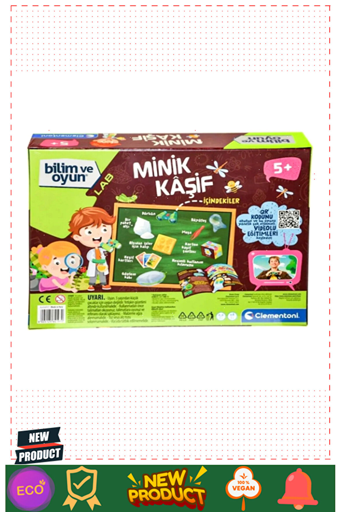 64197 Minik Kaşif-bilim Ve Oyun 5 Yaş 5 Litre Kız Erkek Çocuk Oyuncakları Eğitici Oyuncaklar